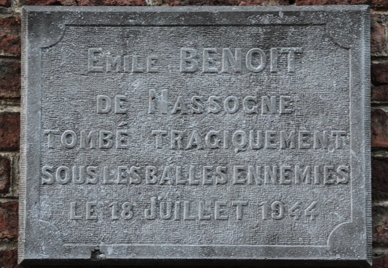 Porträt von Émile Benoit (1921–1944) – Gedenkseite