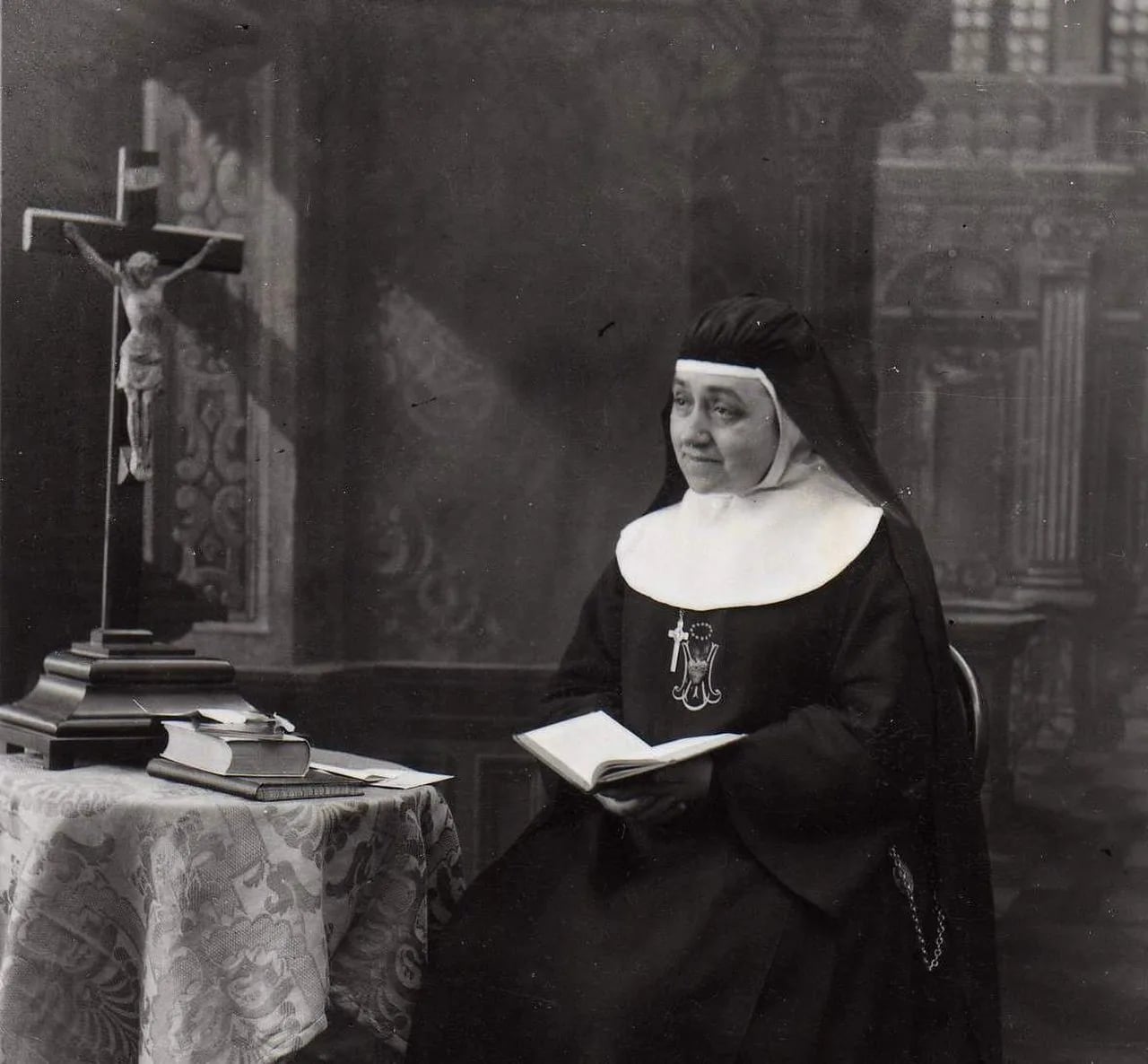 Porträt von Maria Teresa Méndez y Delgado (1844–1908) – Gedenkseite