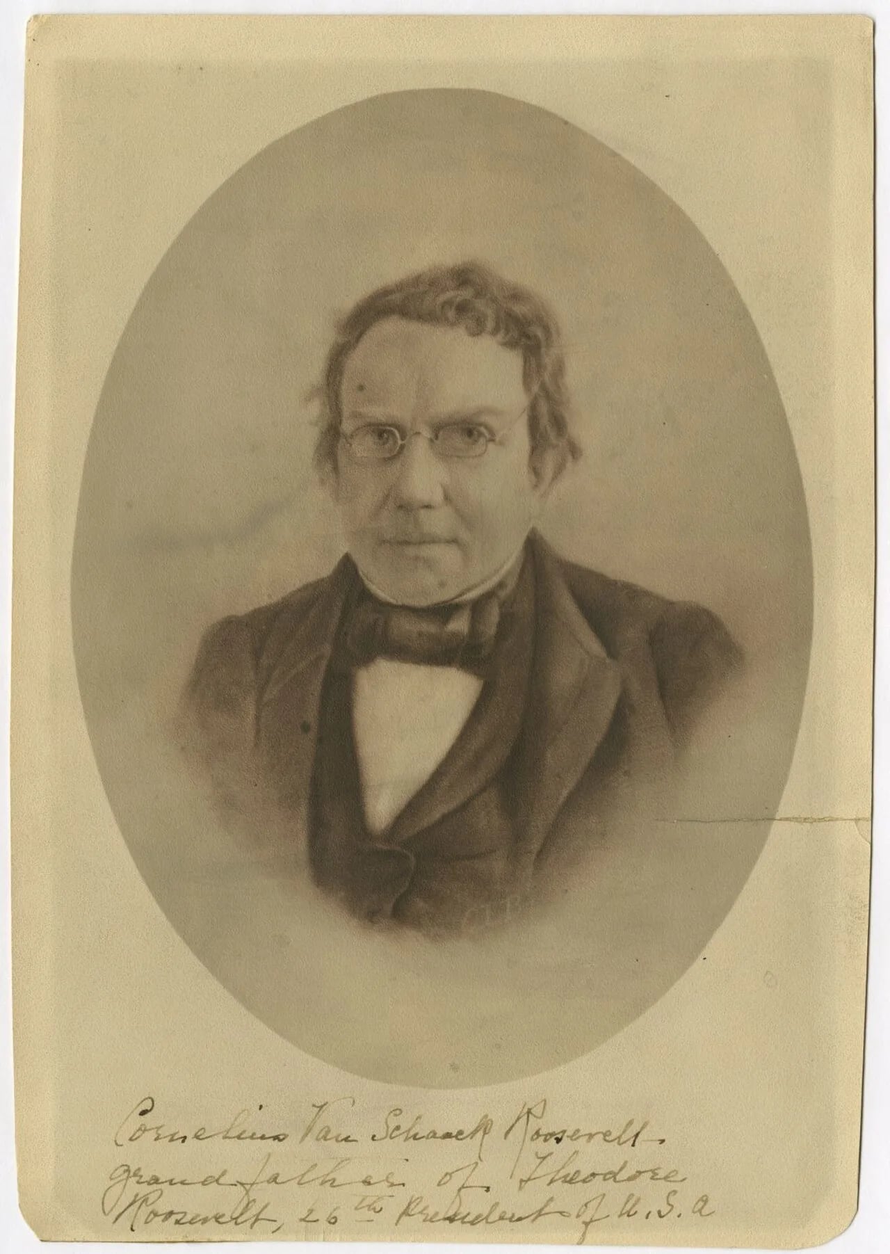 Portrait of Cornelius Roosevelt (1794–1871) – memorial page