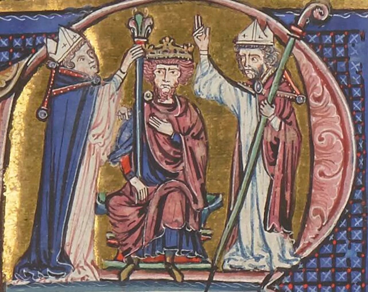 Porträt von Balduin I. (1058–1118) – Gedenkseite