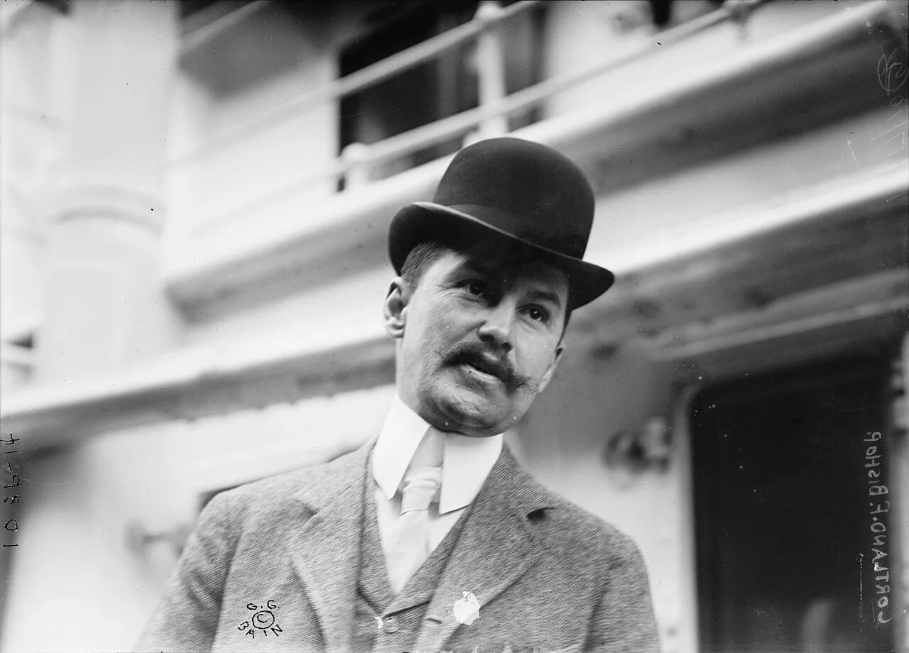 Porträt von Cortlandt F. Bishop (1870–1935) – Gedenkseite