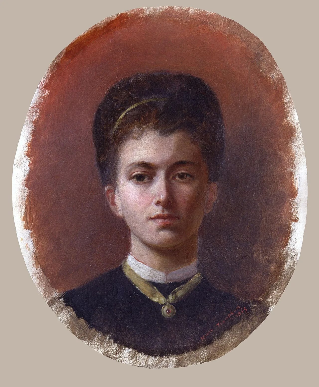 Portrait of Elizabeth Thompson (1846–1932) – memorial page