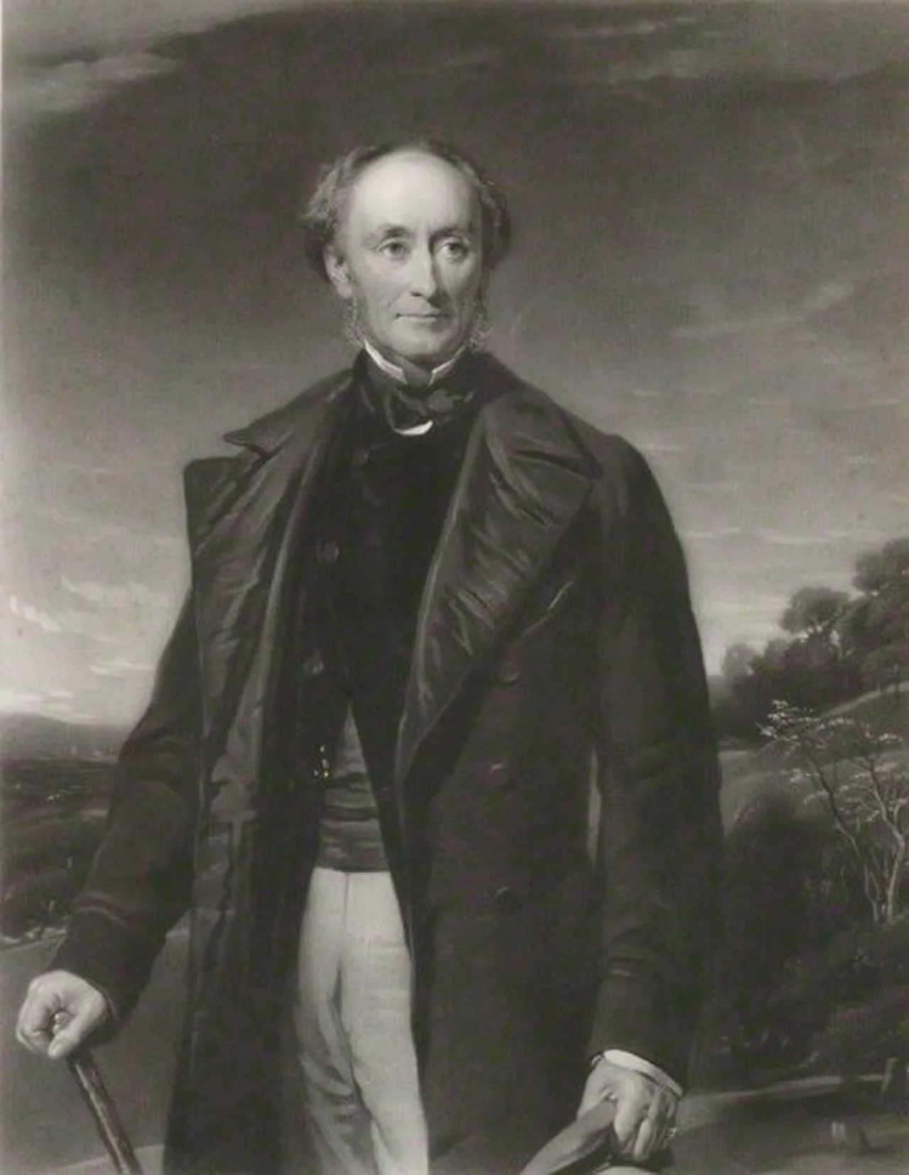 Portrait of Cospatrick Douglas-Home, 11th Earl of Home (1799–1881) – memorial page