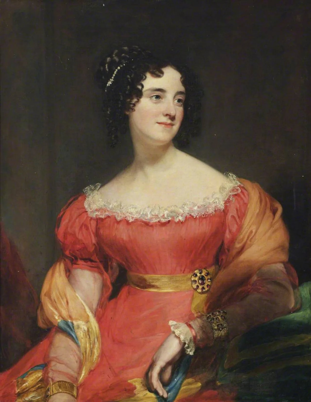 Portrait of Georgiana Carolina Dashwood, Lady Hastings (1796–1835) – memorial page