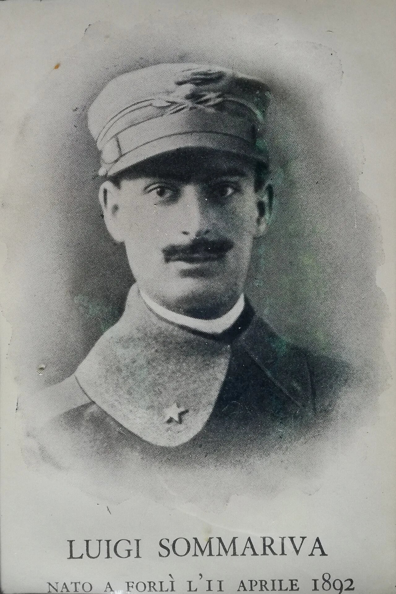 Porträt von Luigi Sommariva (1892–1918) – Gedenkseite