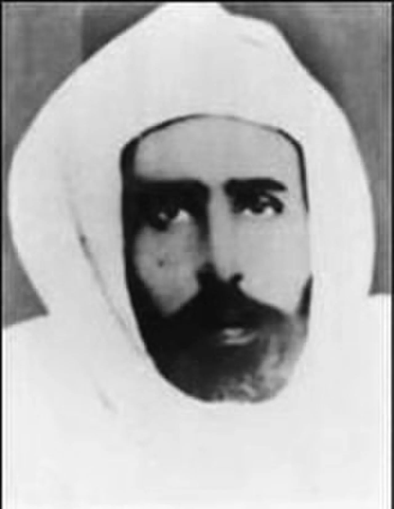 Portrait of Muhammad al-Mahdi as-Senussi (1844–1902) – memorial page