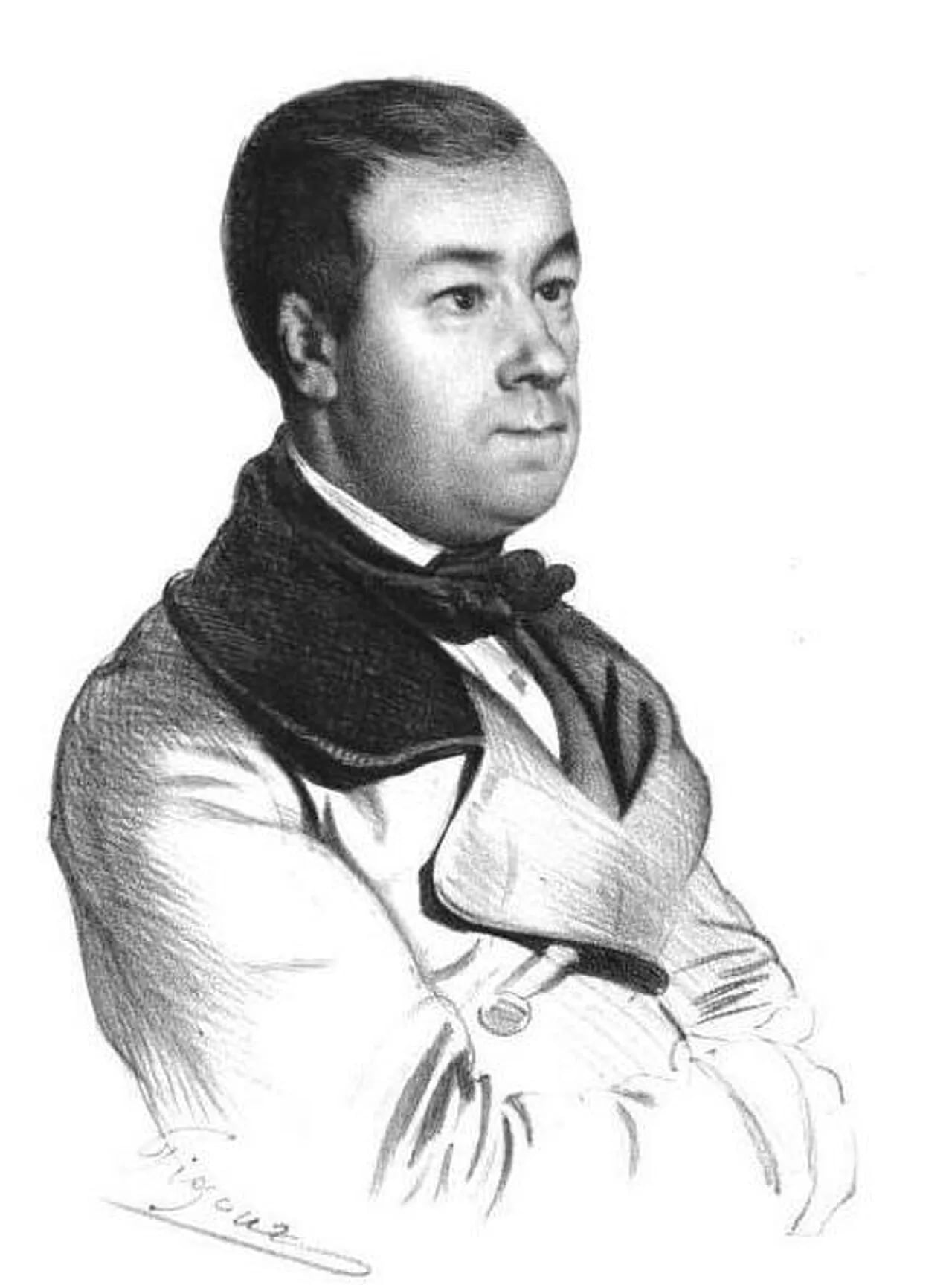 Portrait of André Durand (1807–1867) – memorial page