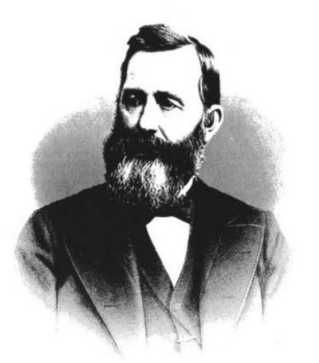 Porträt von David Reese Esrey (1825–1898) – Gedenkseite