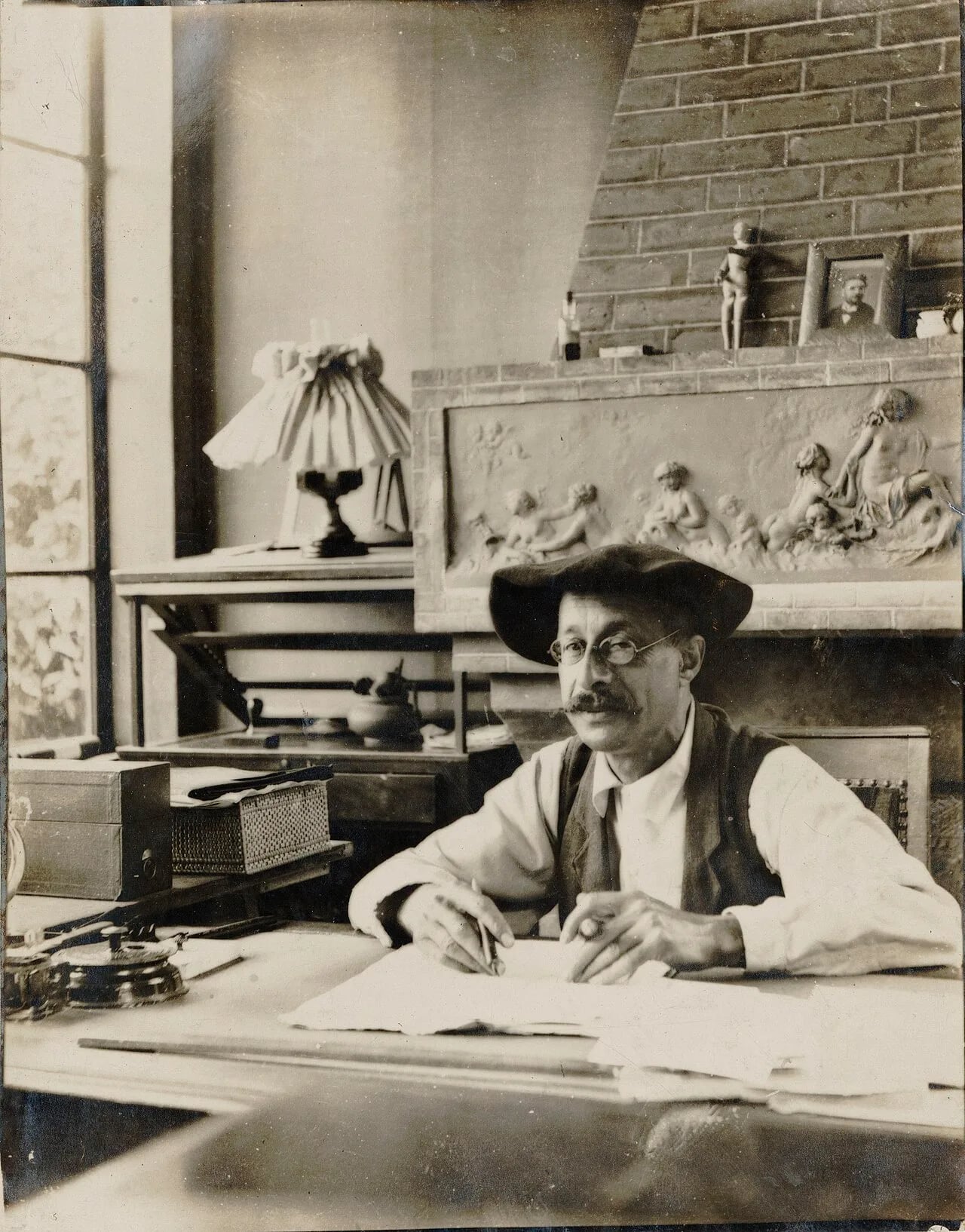 Porträt von André Gedalge (1856–1926) – Gedenkseite
