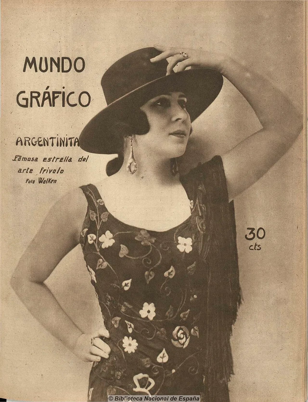 Portrait of La Argentinita (1898–1945) – memorial page