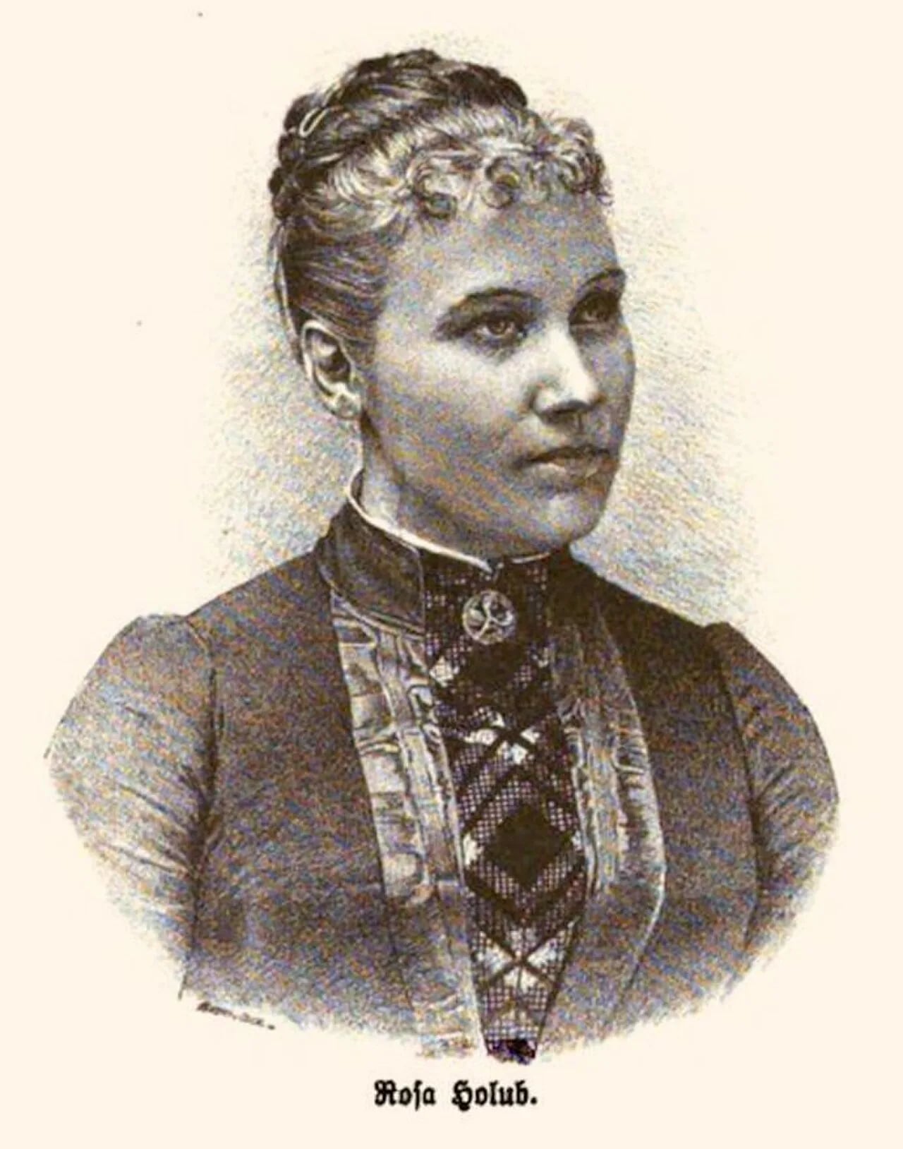 Porträt von Rosa Holub (1865–1958) – Gedenkseite