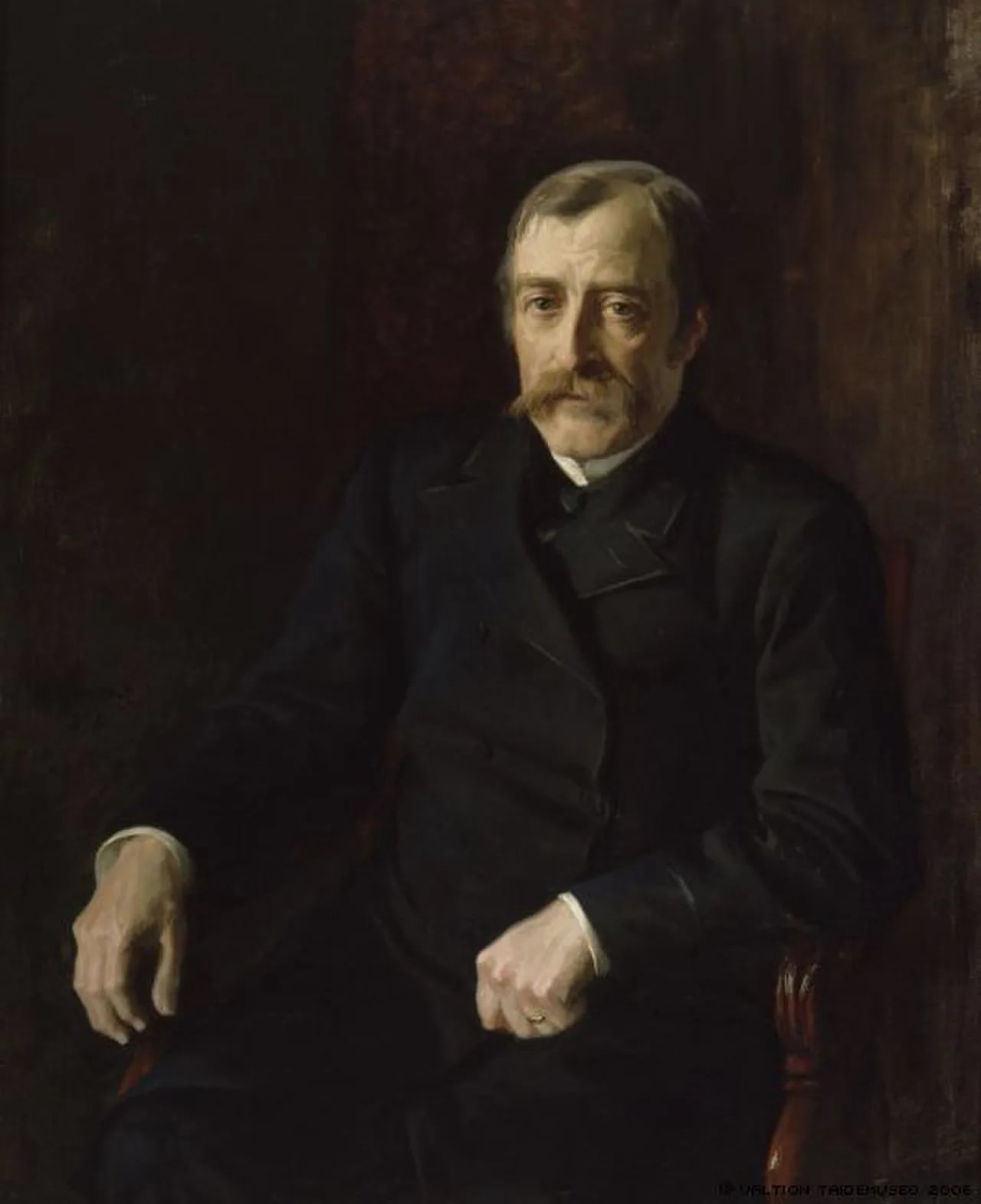 Portrait of Carl Gustaf Estlander (1834–1910) – memorial page