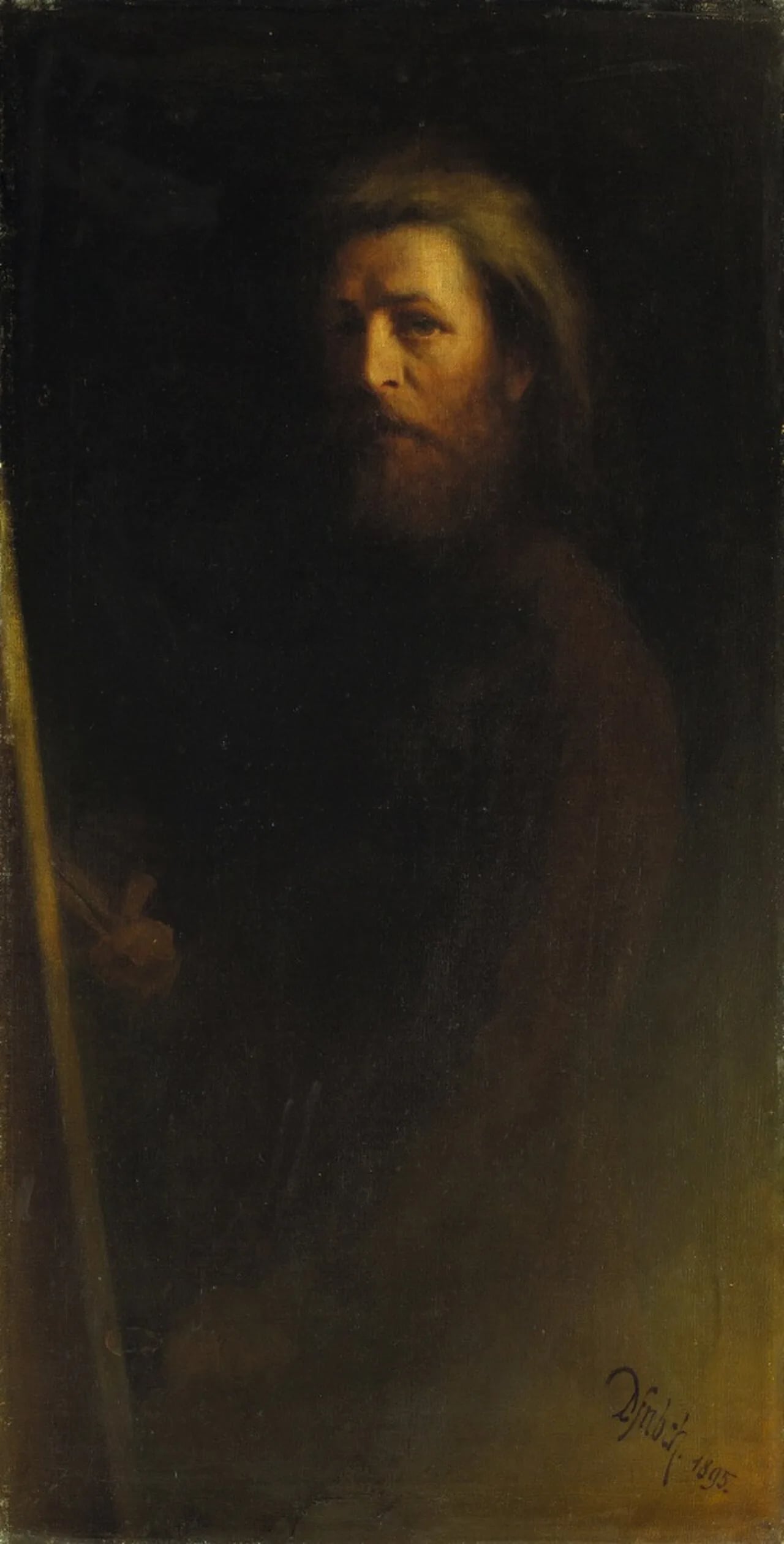 Porträt von Karl Wilhelm Diefenbach (1851–1913) – Gedenkseite