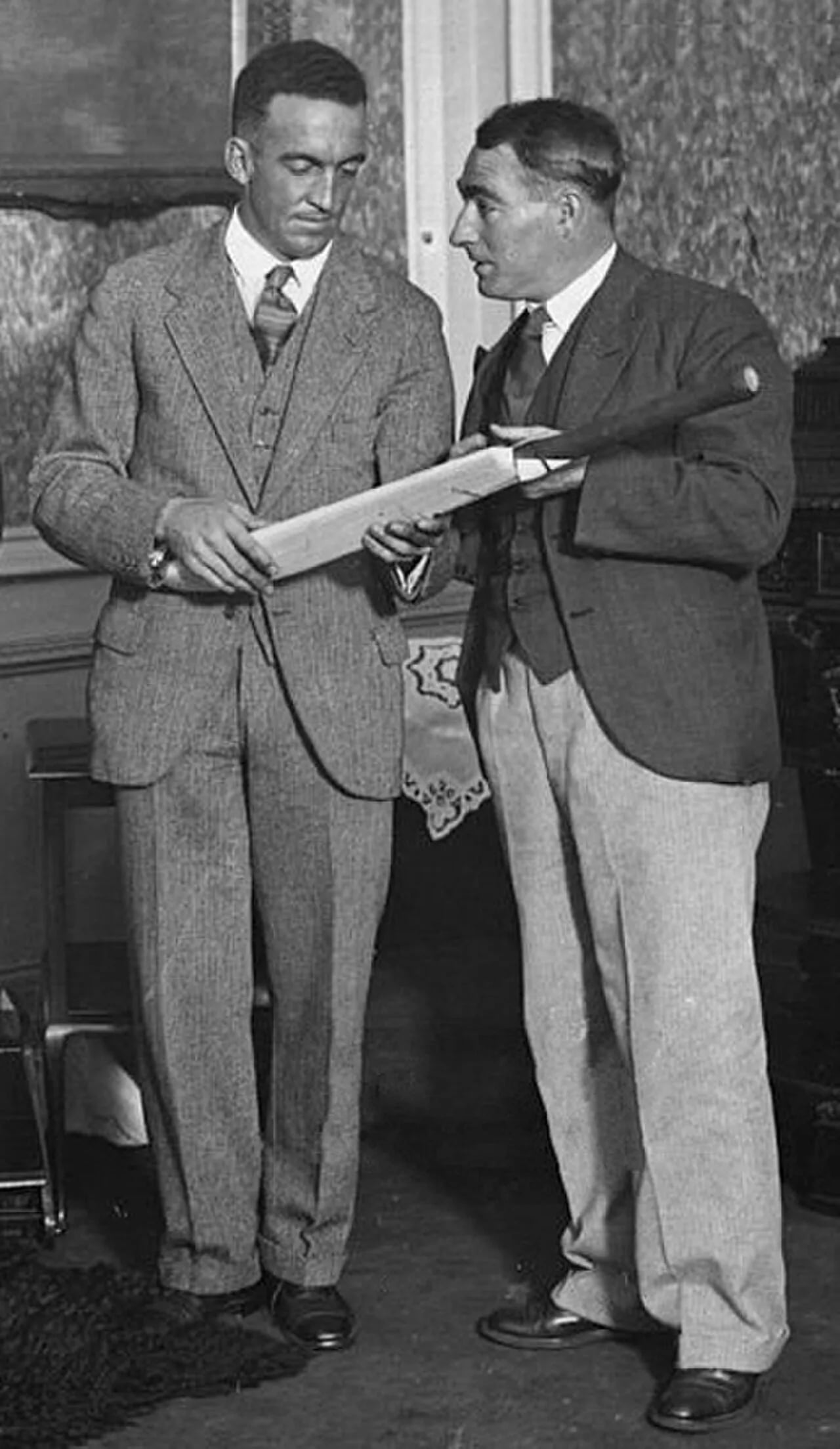 Porträt von Curly Page (1902–1987) – Gedenkseite
