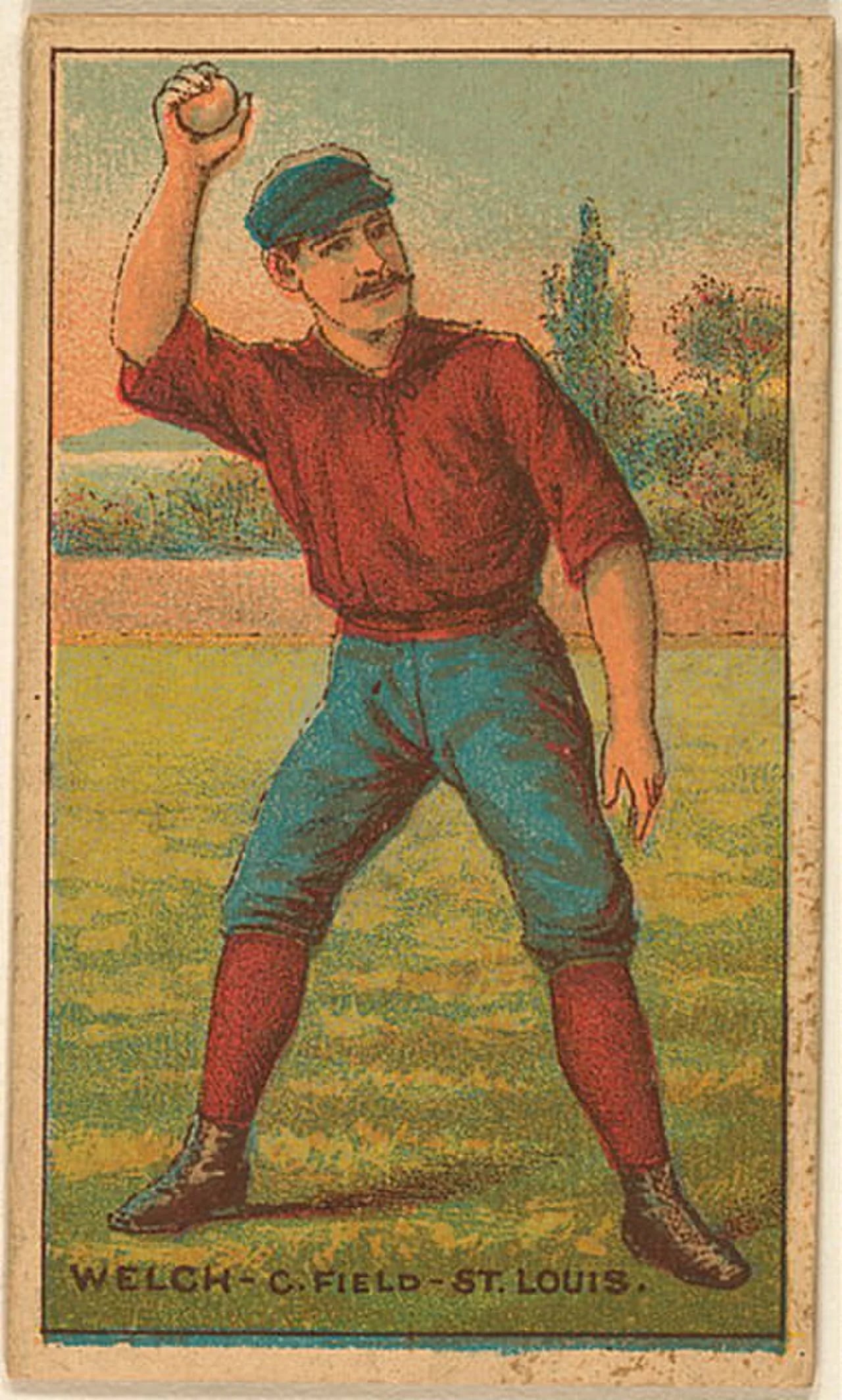 Porträt von Curt Welch (1862–1896) – Gedenkseite