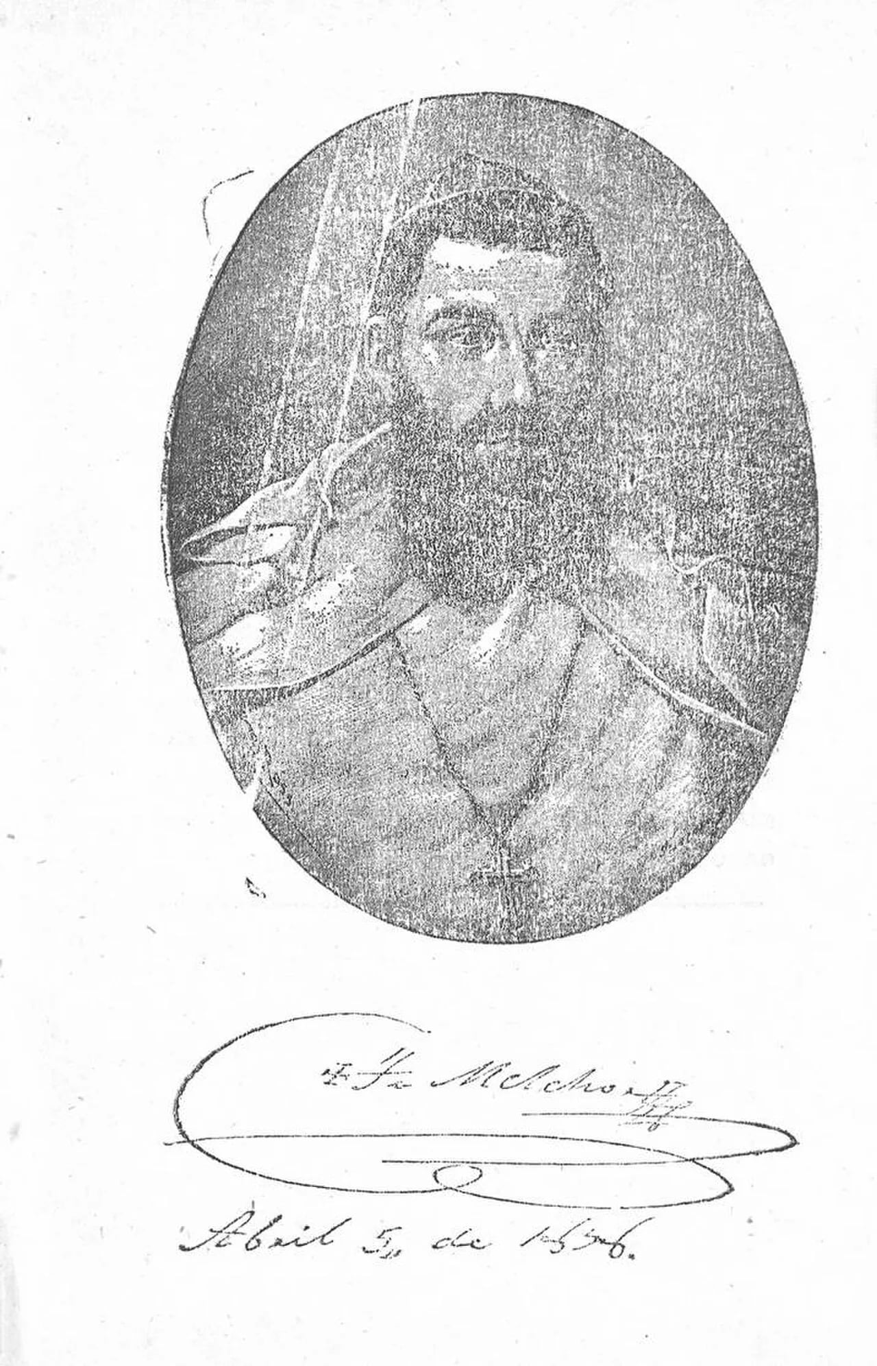 Portrait of José Melchór García-Sampedro Suárez (1821–1858) – memorial page