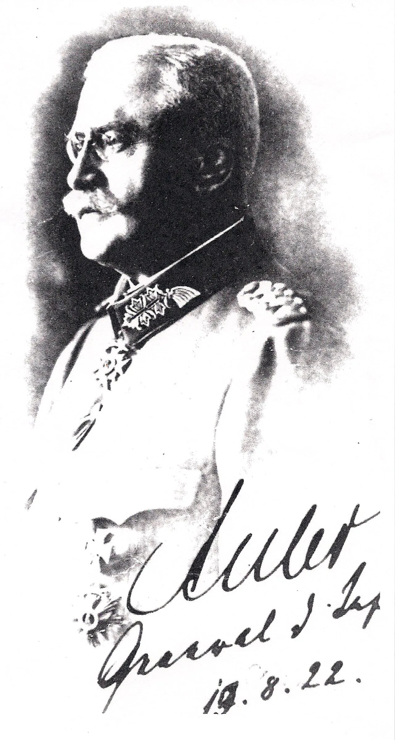 Portrait of Carl Lorenz Auler (1854–1930) – memorial page