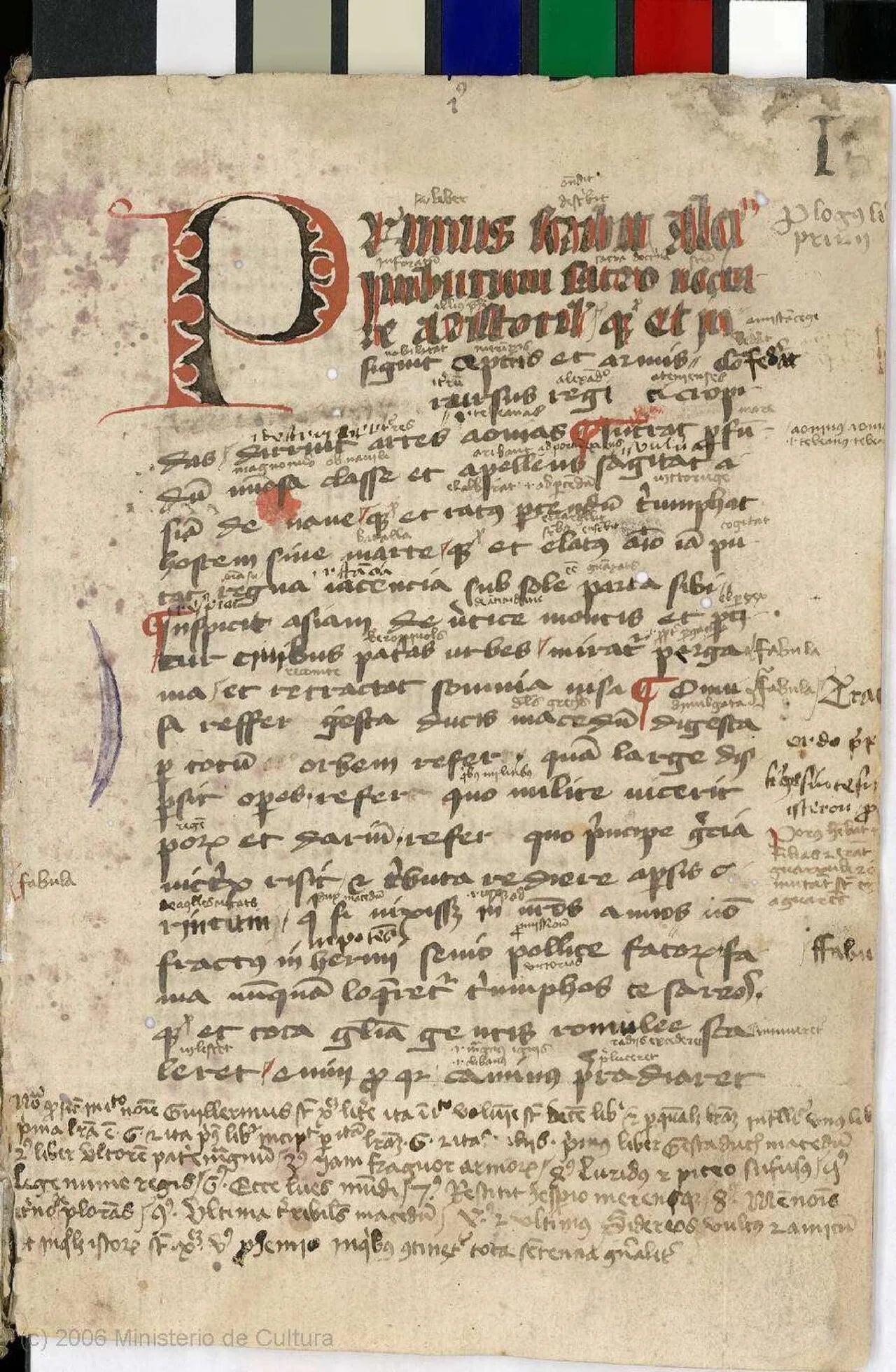 Porträt von Walter von Châtillon (1135–1201) – Gedenkseite