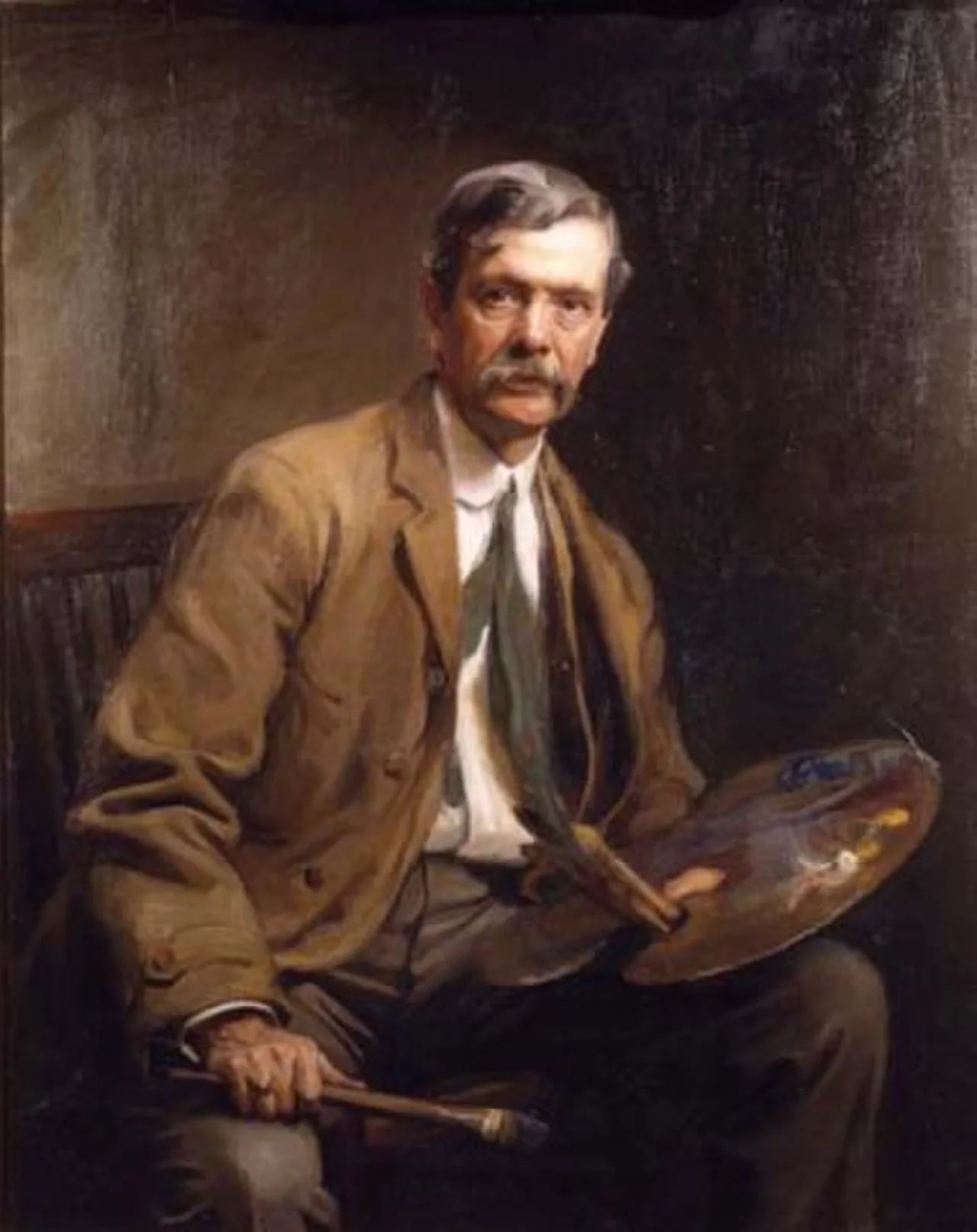 Portrait of Alfred East (1844–1913) – memorial page