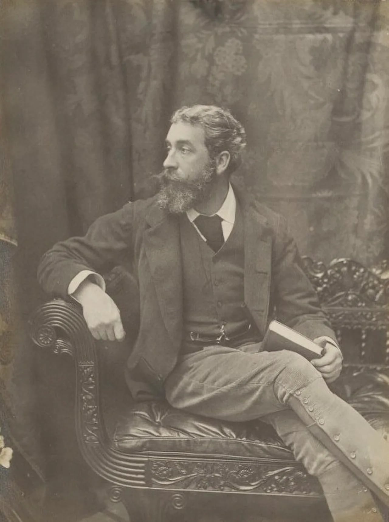 Porträt von Cyril Flower, 1st Baron Battersea (1843–1907) – Gedenkseite