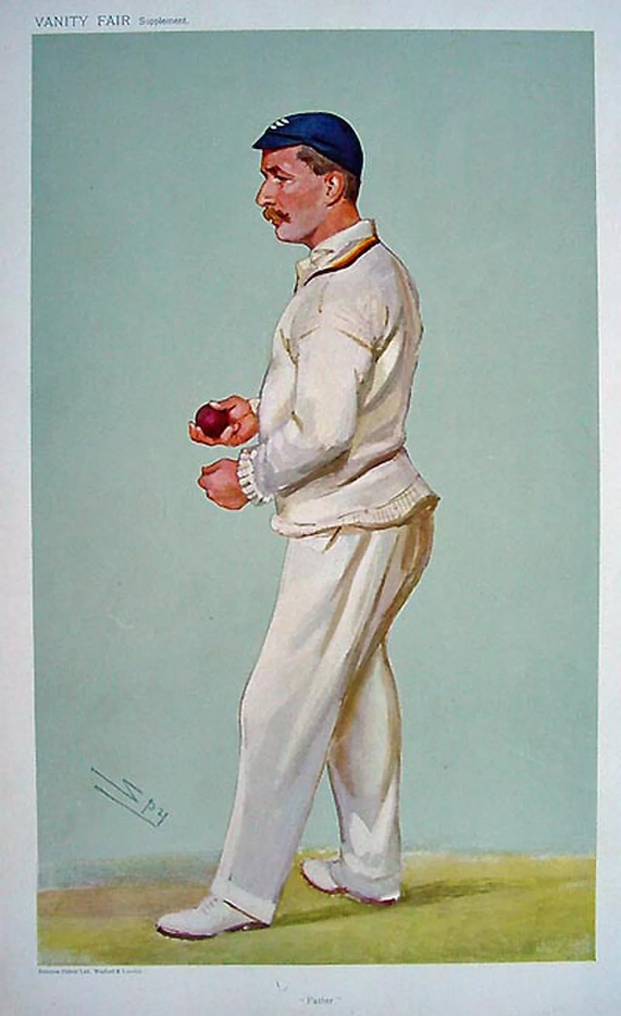 Porträt von Cyril Wells (1871–1963) – Gedenkseite