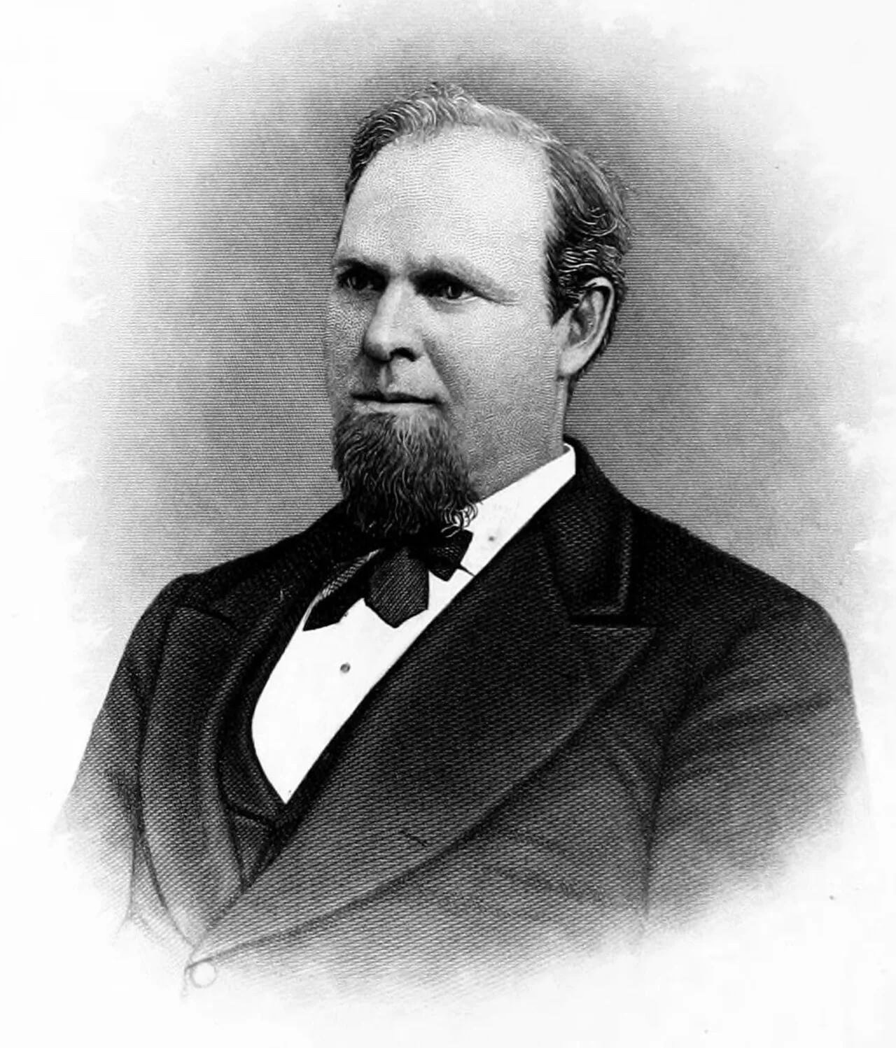 Porträt von Theodore Weld Burdick (1836–1898) – Gedenkseite