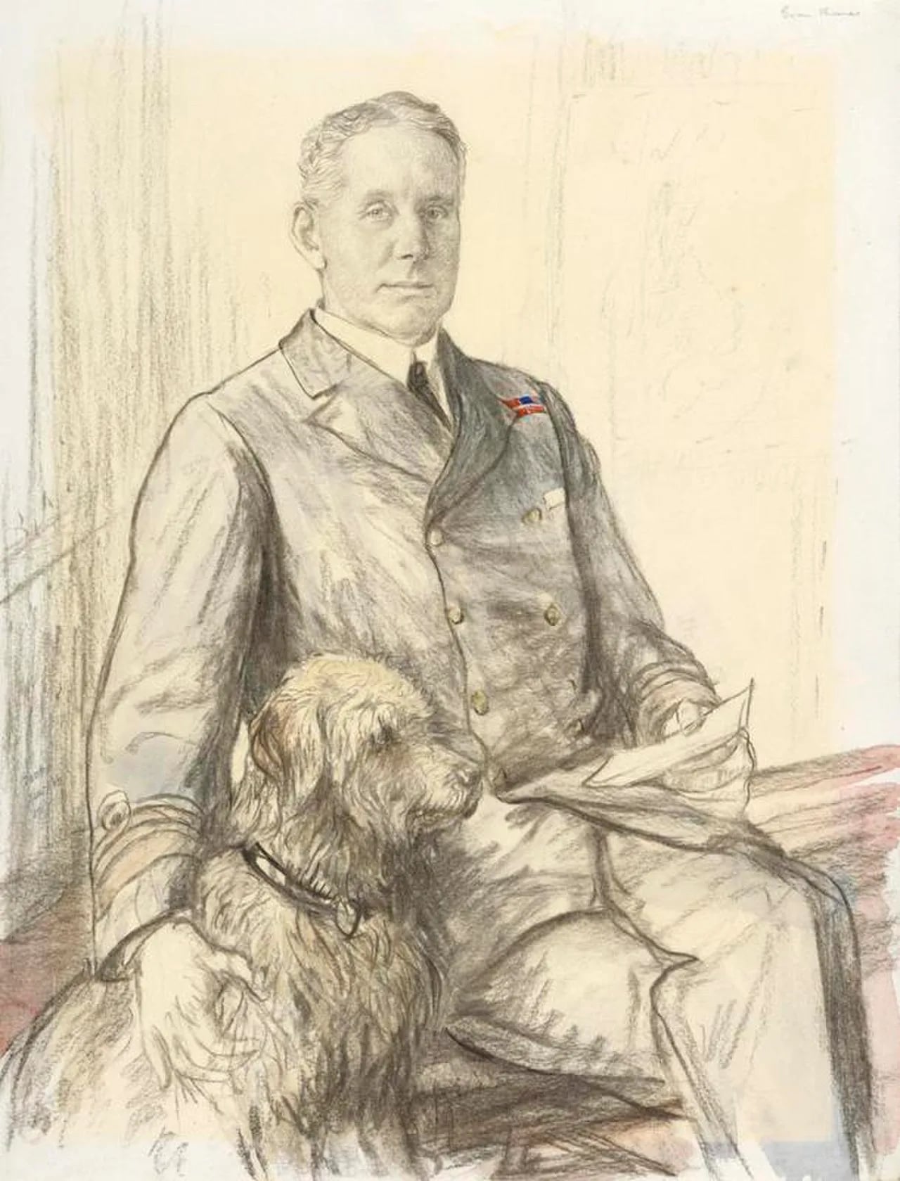 Porträt von Hugh Evan-Thomas (1862–1928) – Gedenkseite