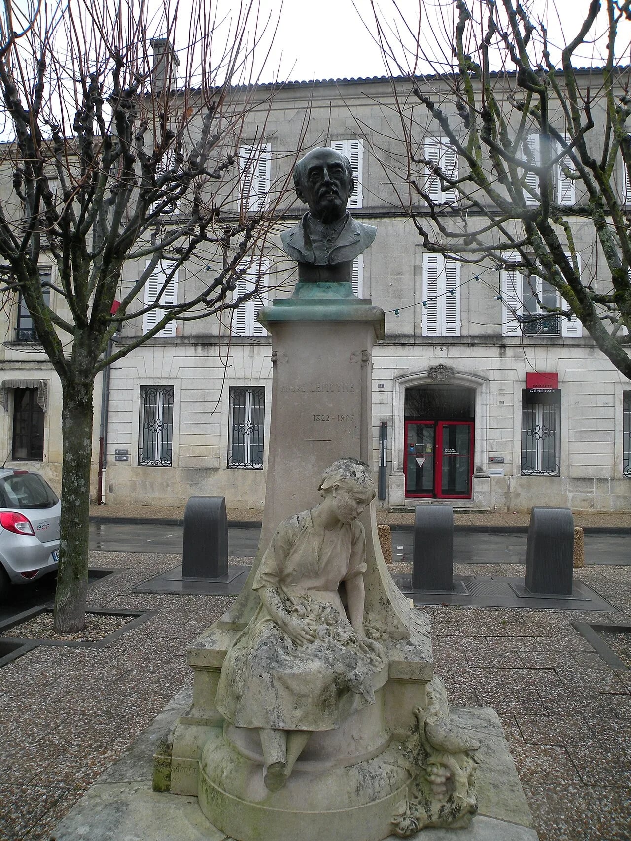 Porträt von André Lemoyne (1822–1907) – Gedenkseite