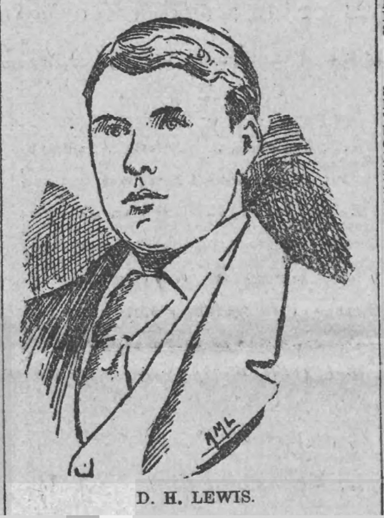 Porträt von Dai Lewis (1866–1943) – Gedenkseite