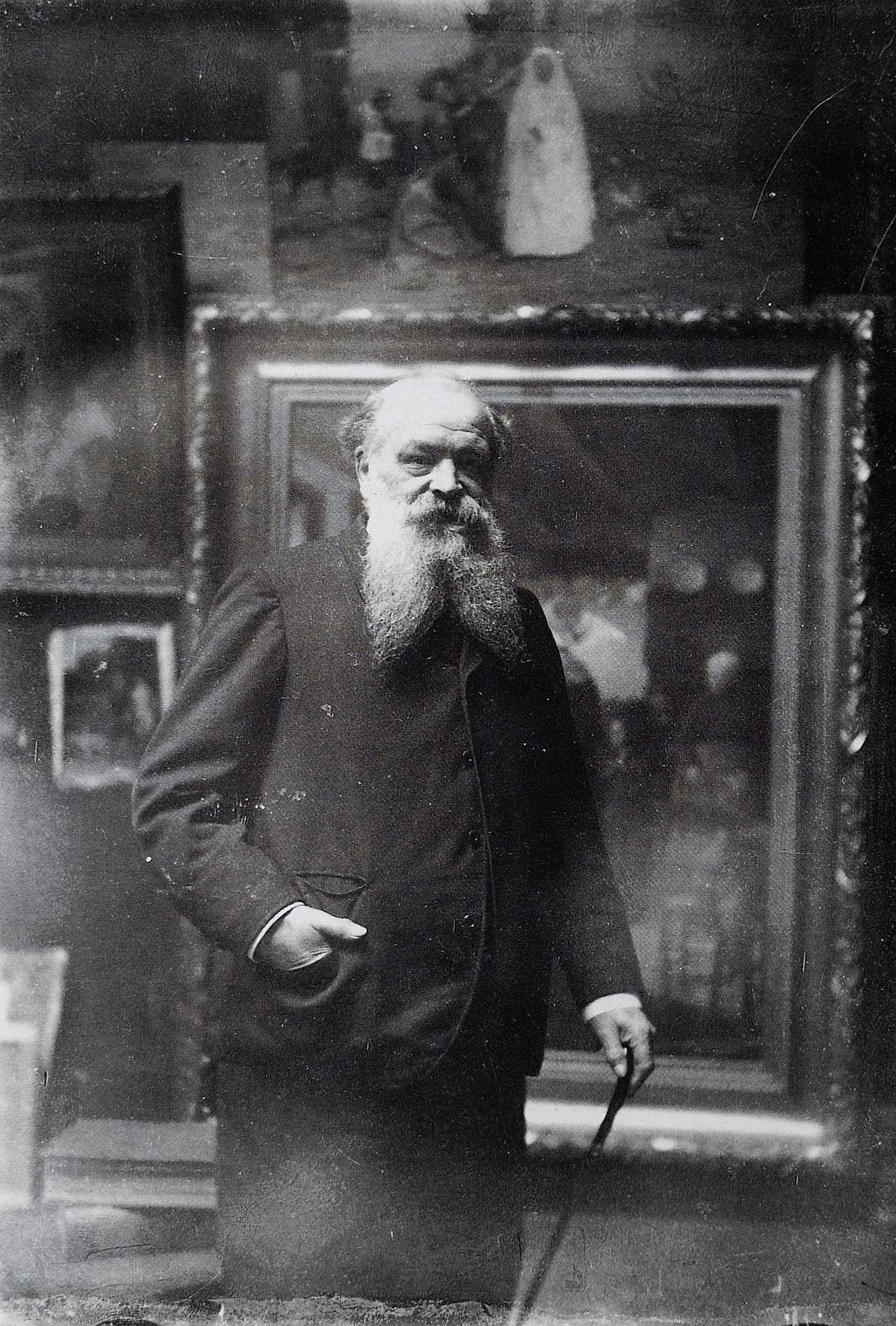 Porträt von Auguste Moreau Deschanvres (1838–1913) – Gedenkseite