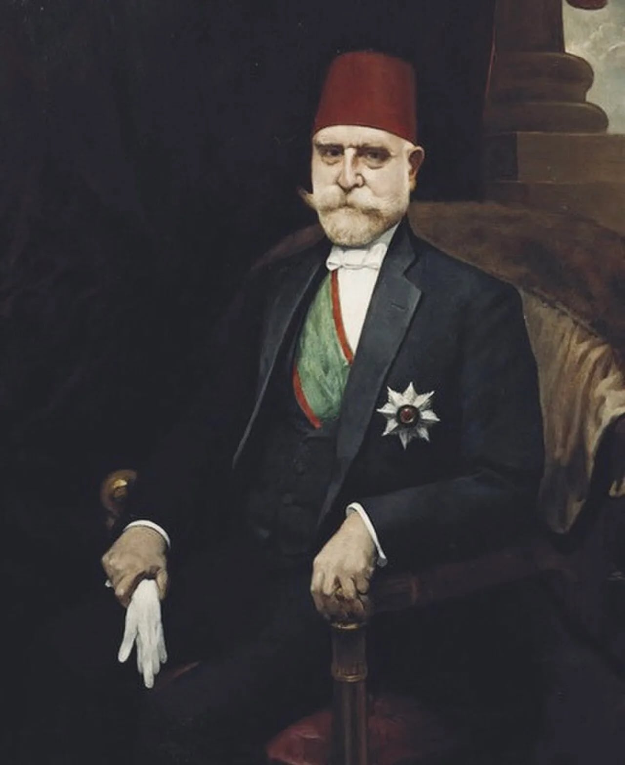 Portrait of Damat Mehmet Ali Pasha (1813–1868) – memorial page