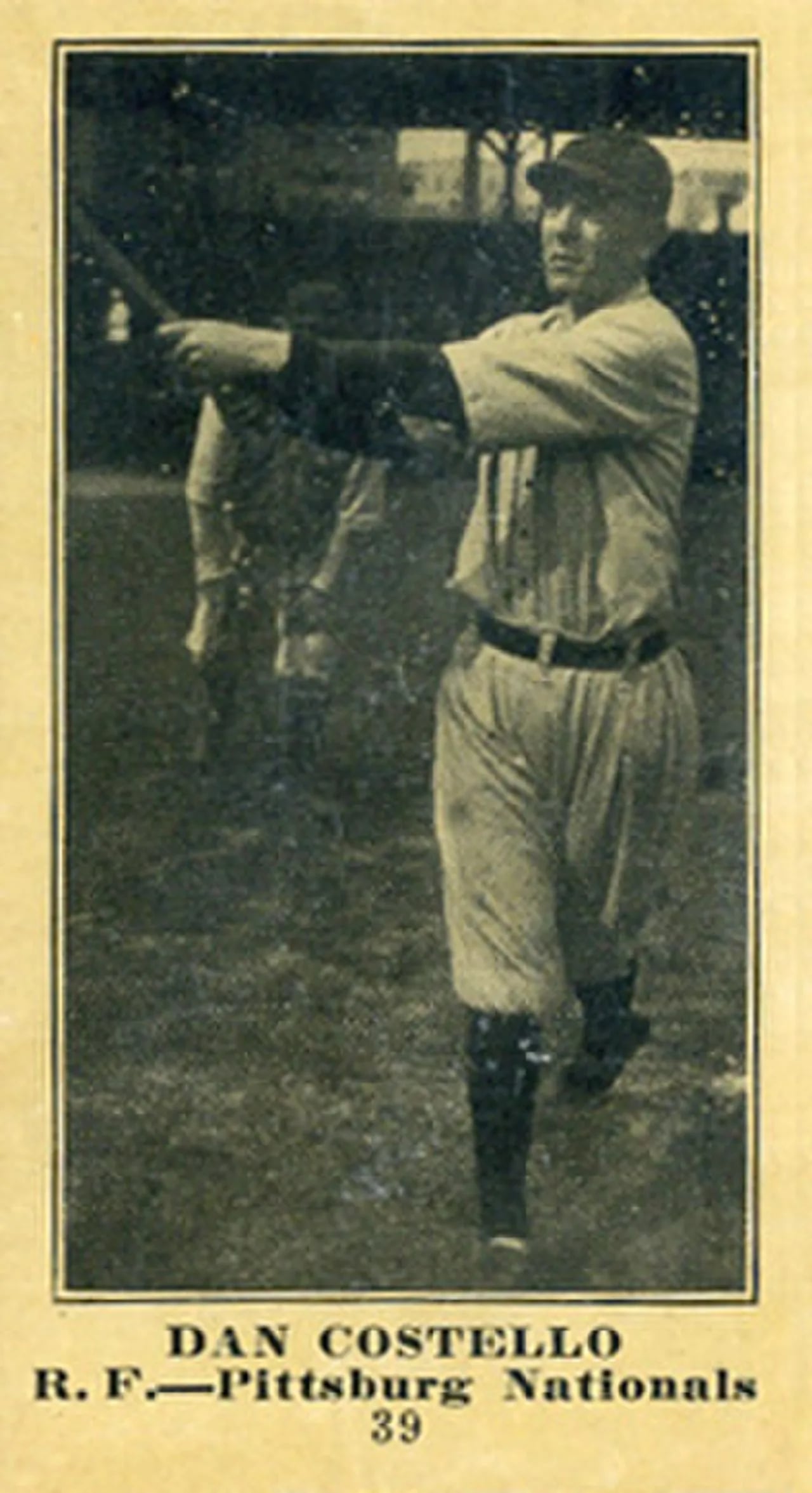 Portrait of Dan Costello (1891–1936) – memorial page