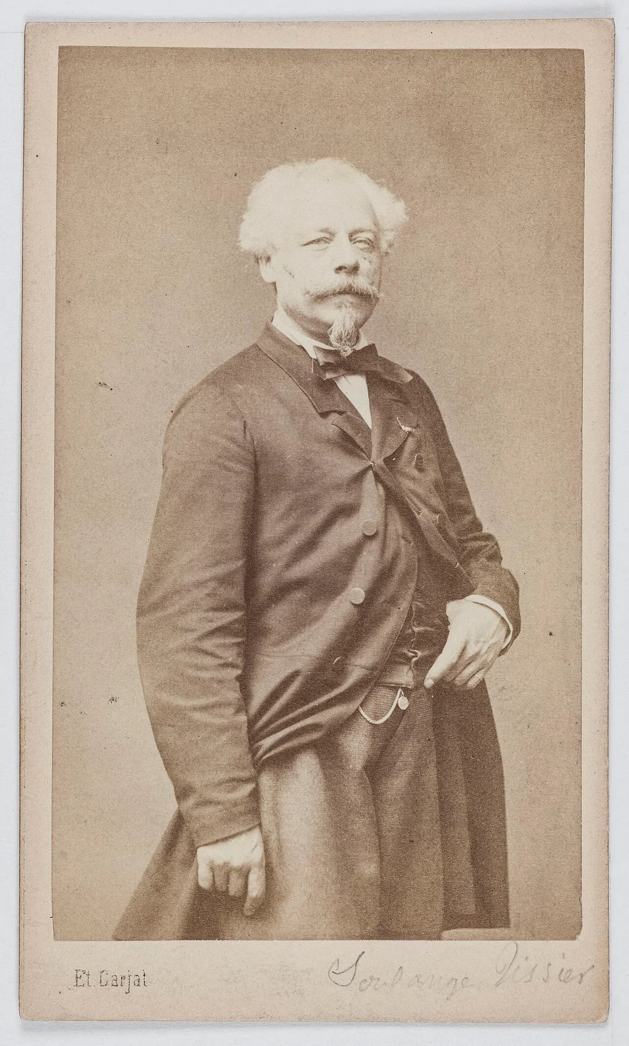 Porträt von Louis Emmanuel Soulange Teissier (1814–1898) – Gedenkseite