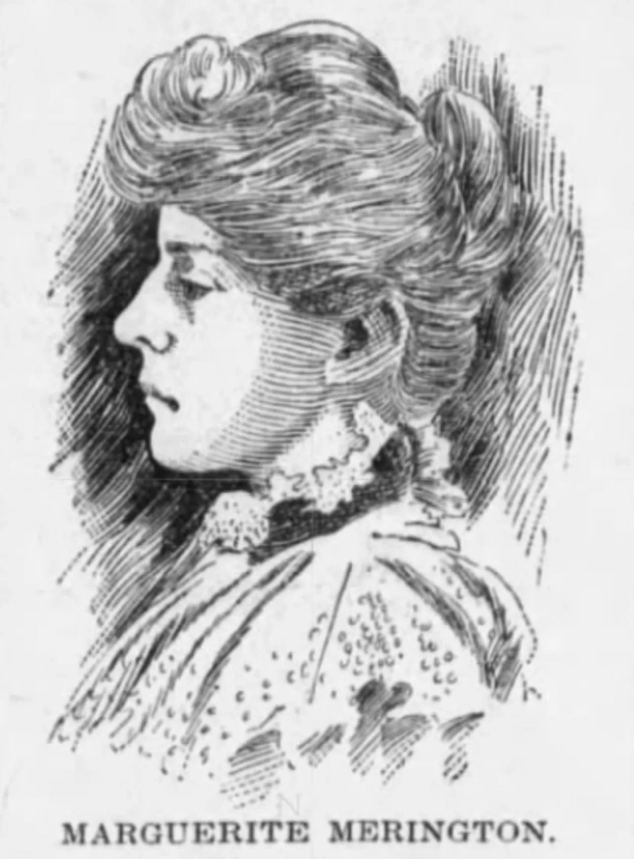 Porträt von Marguerite Merington (1857–1951) – Gedenkseite