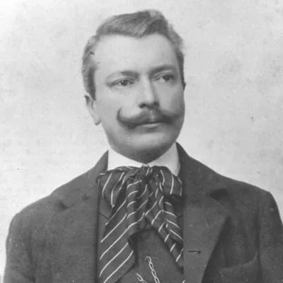 Porträt von Pietro Guerri (1865–1936) – Gedenkseite
