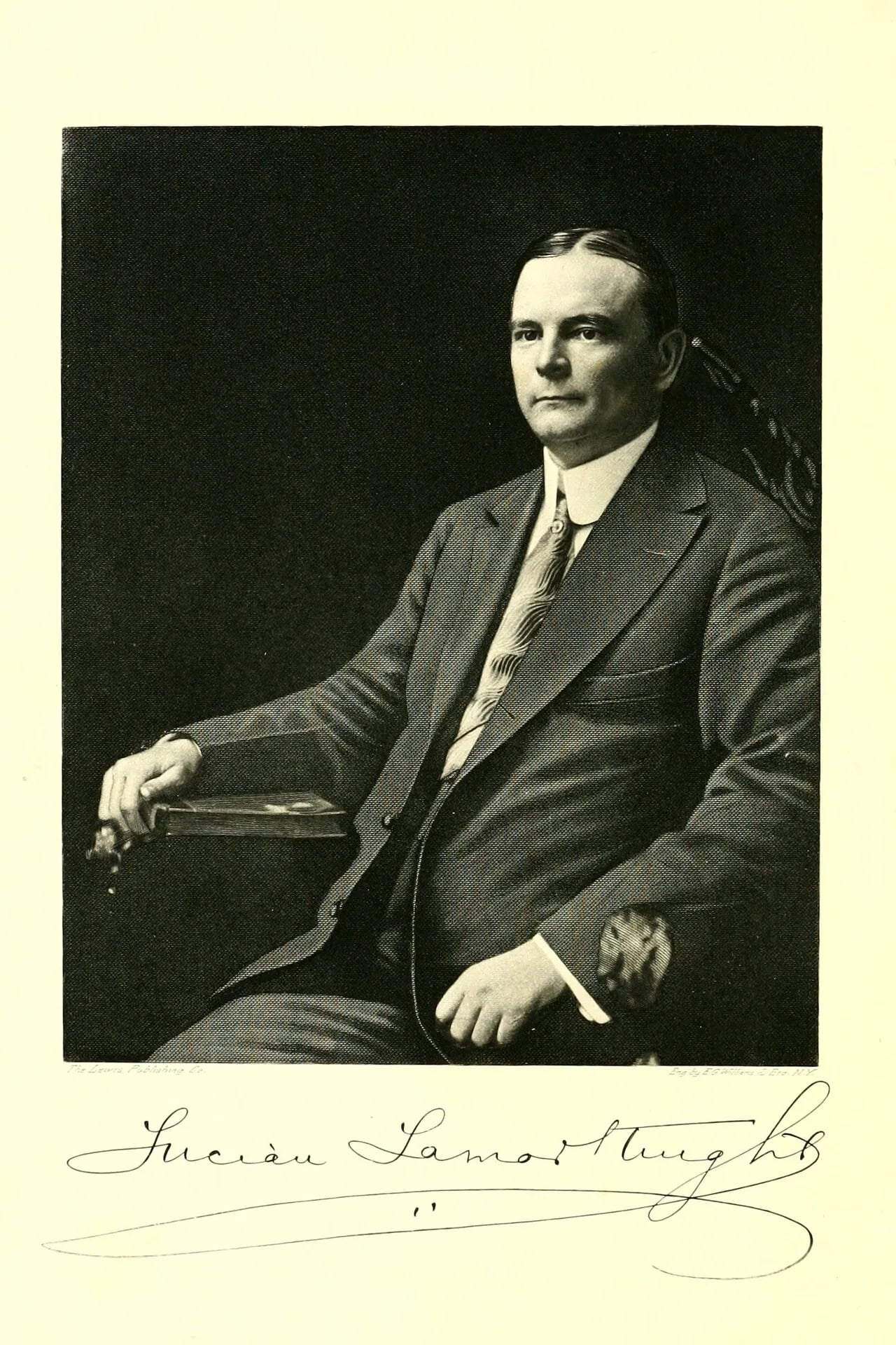 Porträt von Lucian Lamar Knight (1868–1933) – Gedenkseite