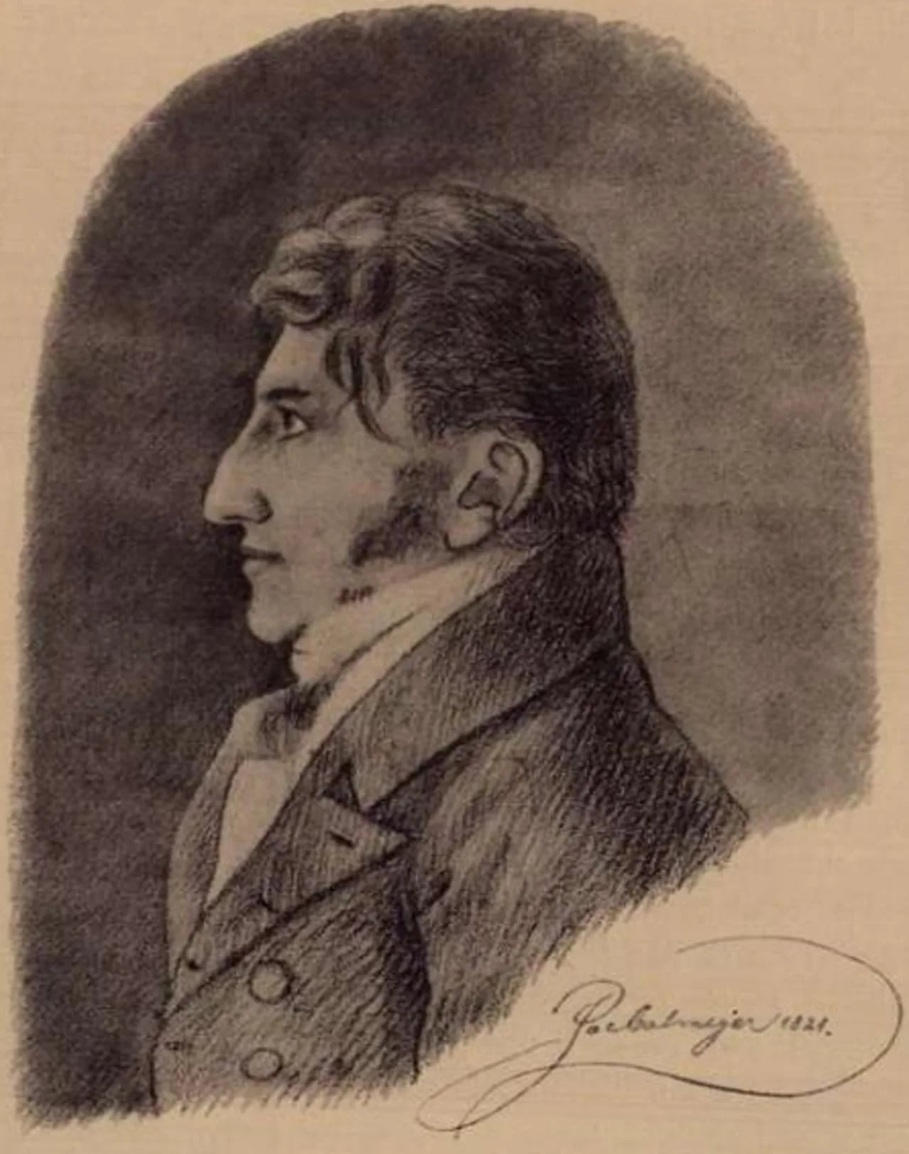 Portrait of Poul Steenstrup (1772–1864) – memorial page