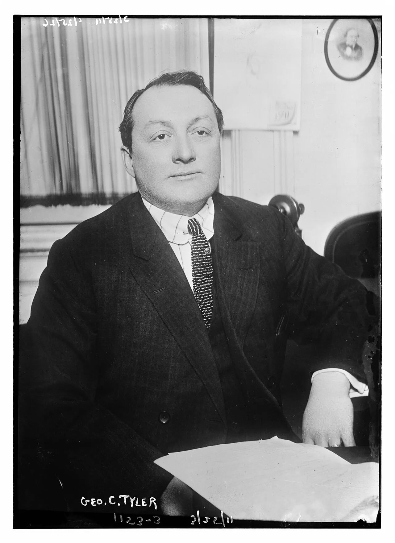 Porträt von George Crouse Tyler (1867–1946) – Gedenkseite