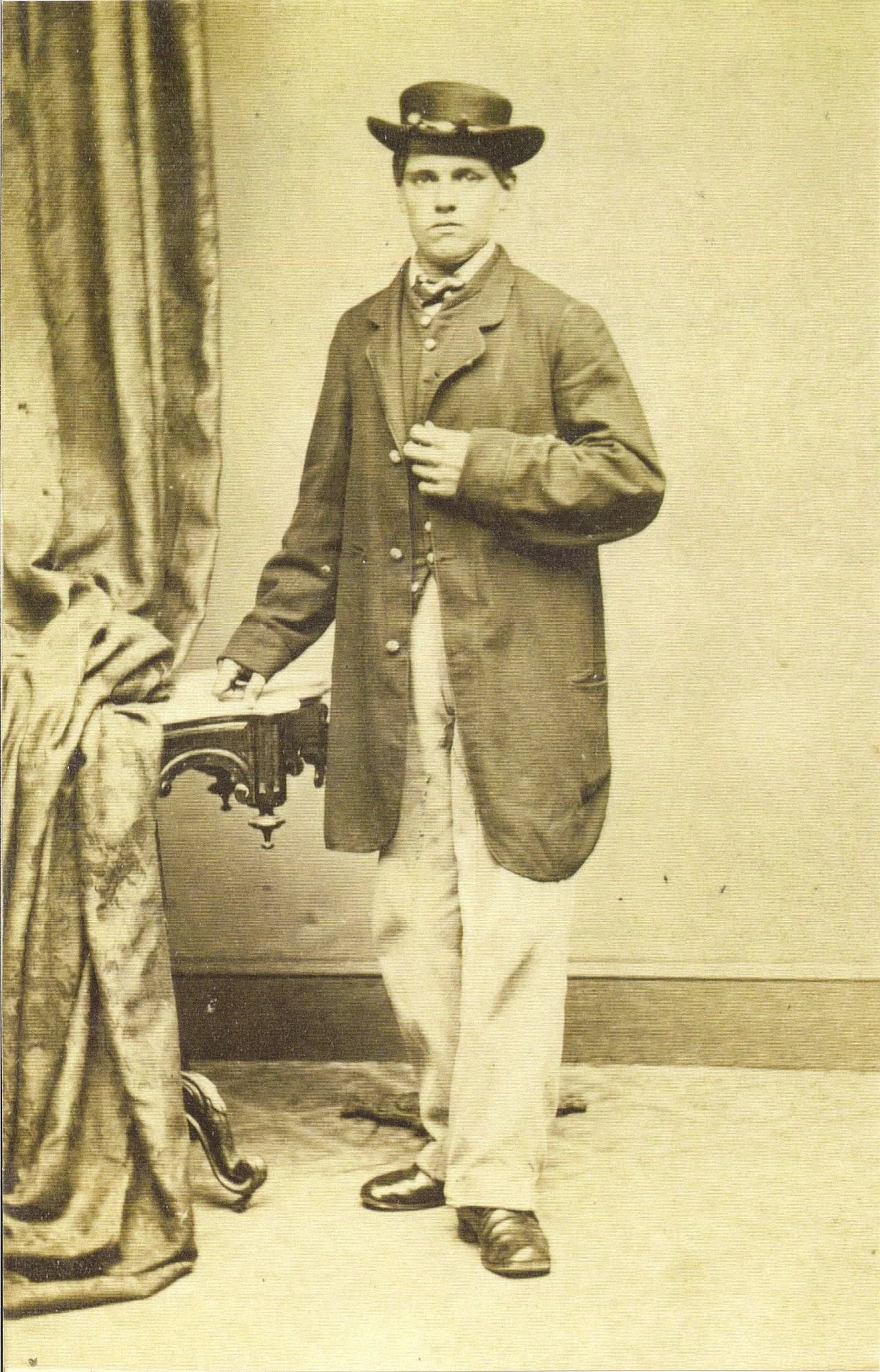 Porträt von Daniel A. Bean (1846–1864) – Gedenkseite
