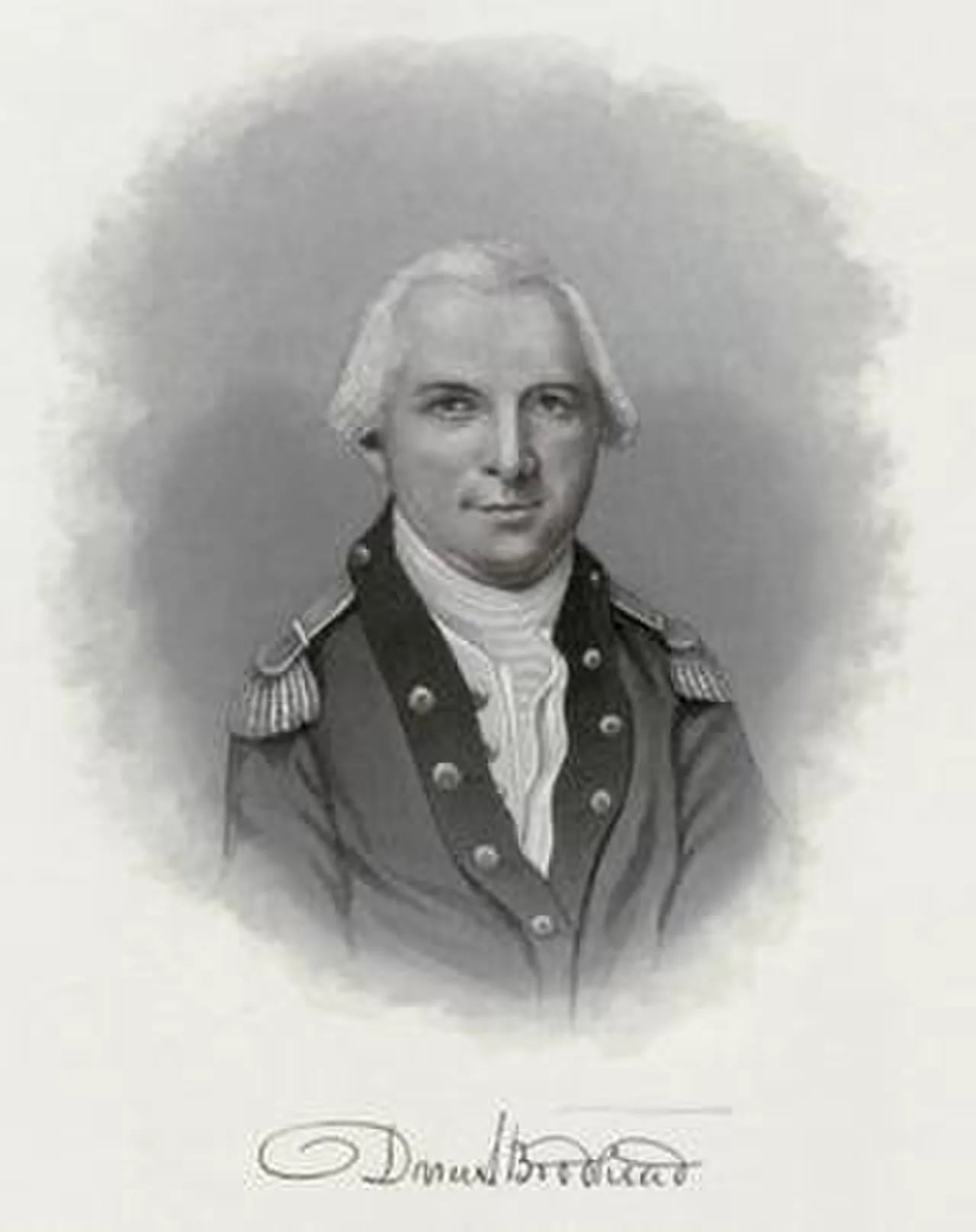 Porträt von Daniel Brodhead IV (1736–1809) – Gedenkseite