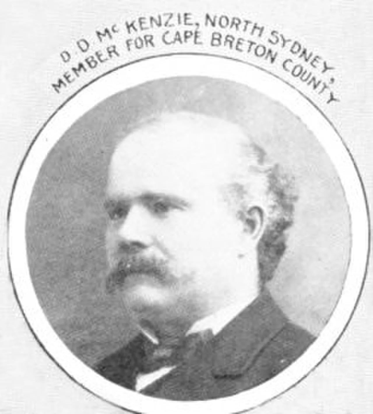 Porträt von Daniel Duncan McKenzie (1859–1927) – Gedenkseite