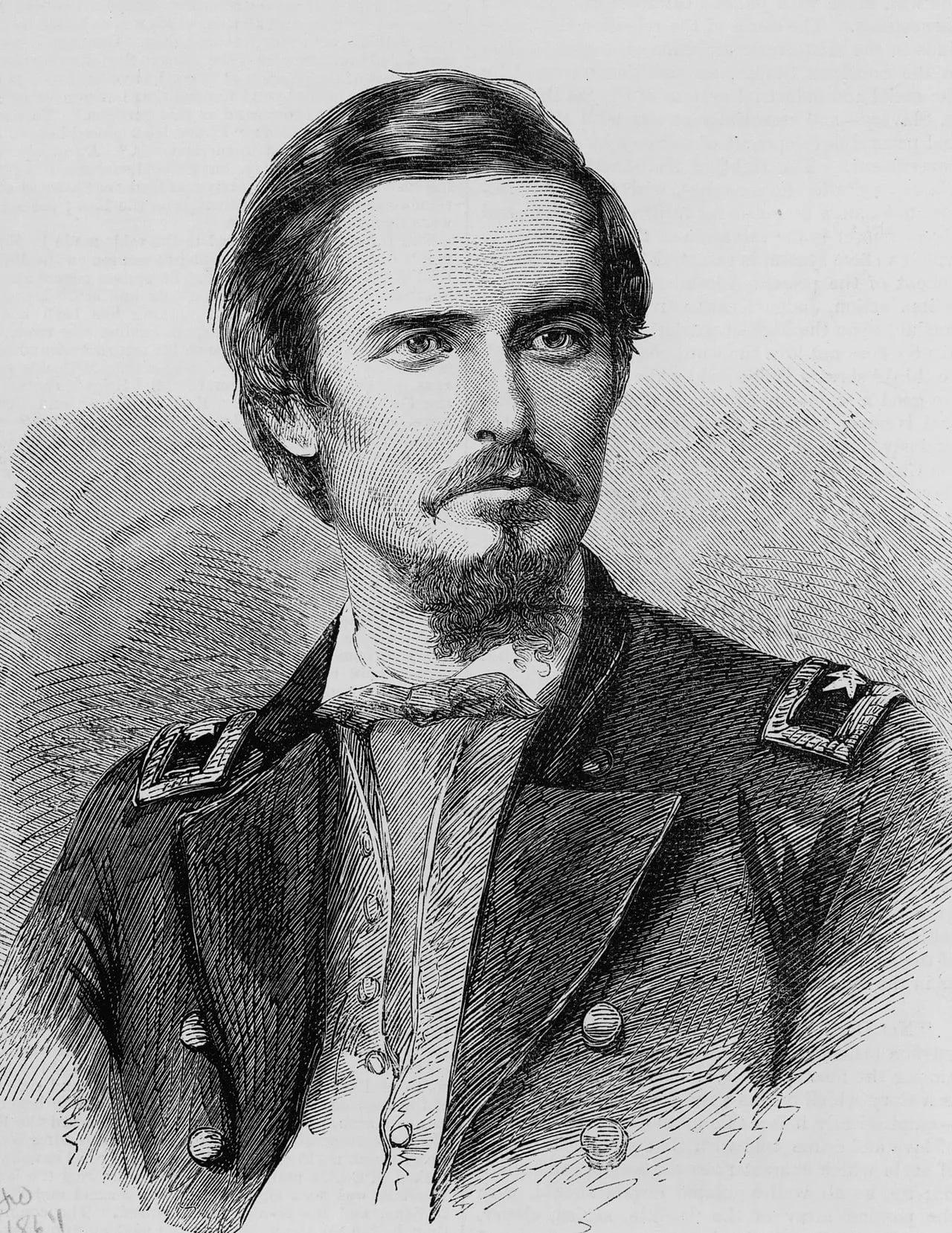 Porträt von Daniel McCook, Jr. (1834–1864) – Gedenkseite