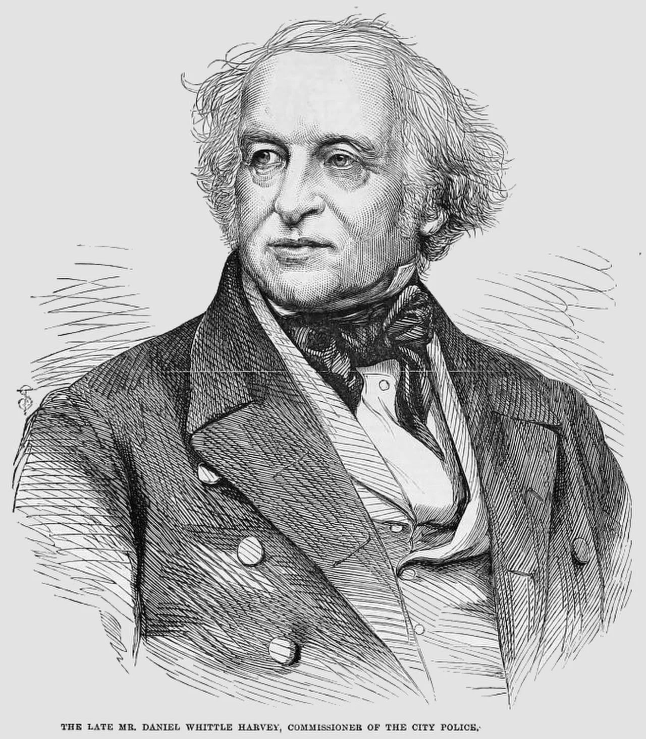 Porträt von Daniel Whittle Harvey (1786–1863) – Gedenkseite