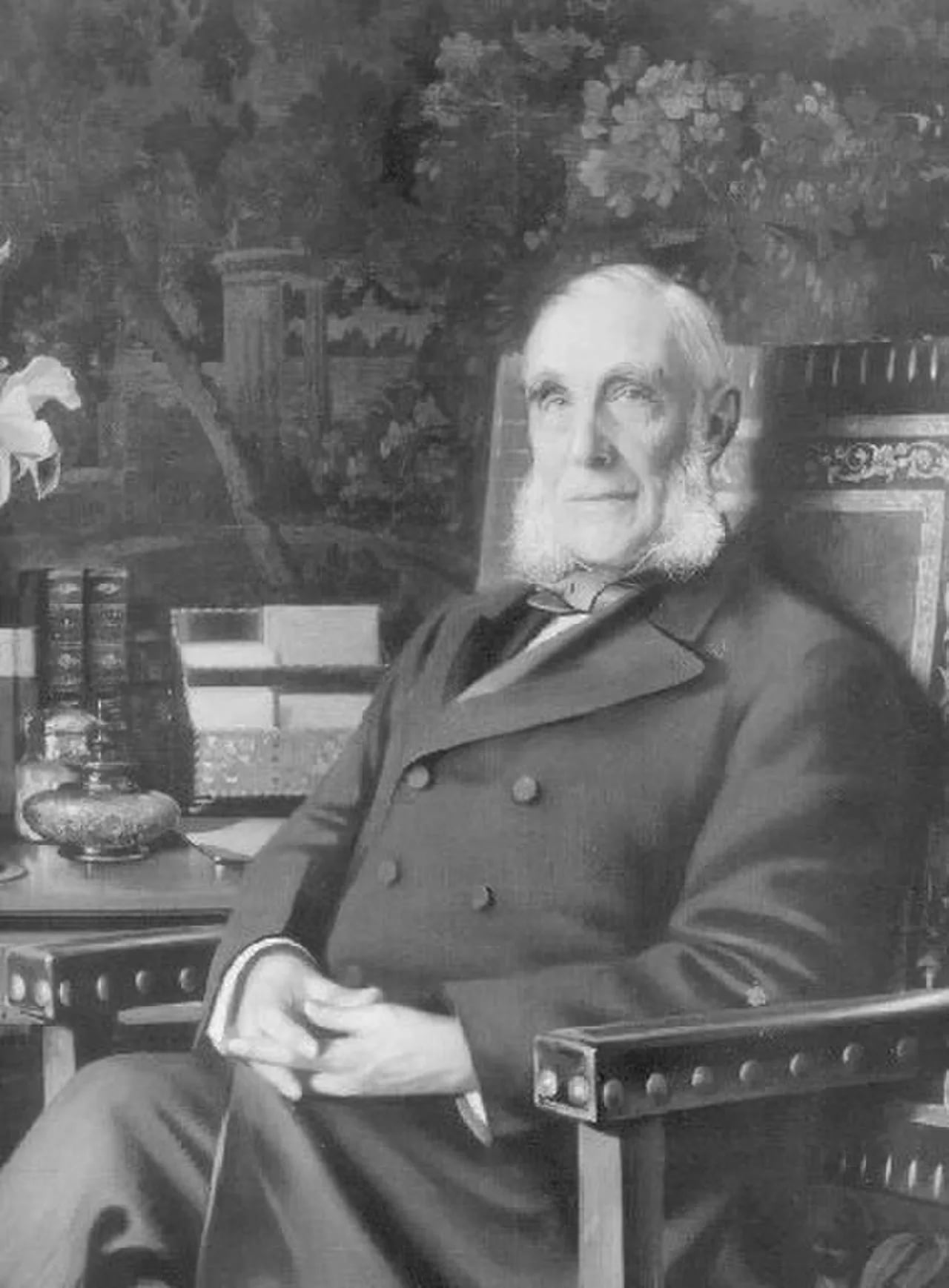 Portrait of Daniel Willis James (1832–1907) – memorial page