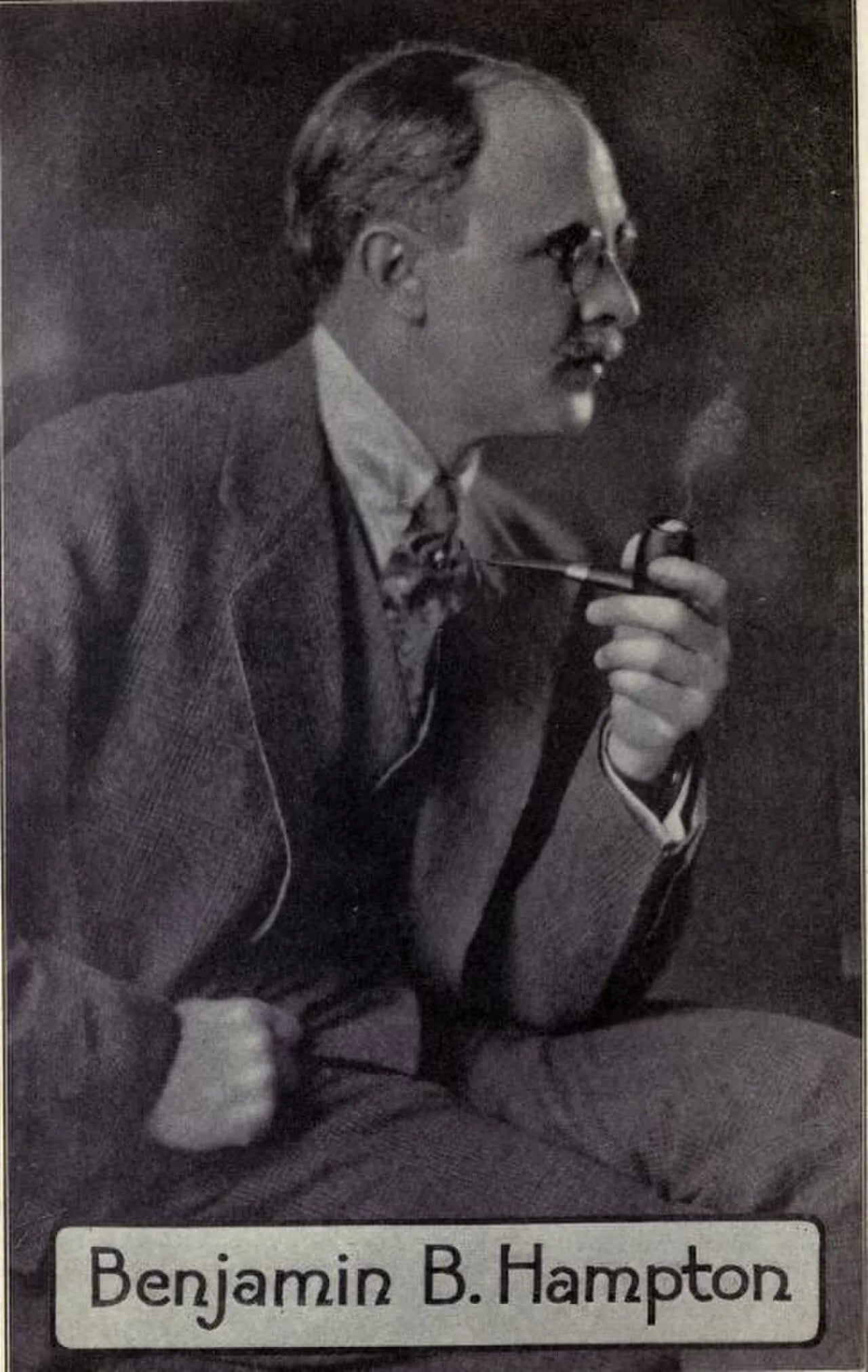 Portrait of Benjamin B. Hampton (1875–1932) – memorial page