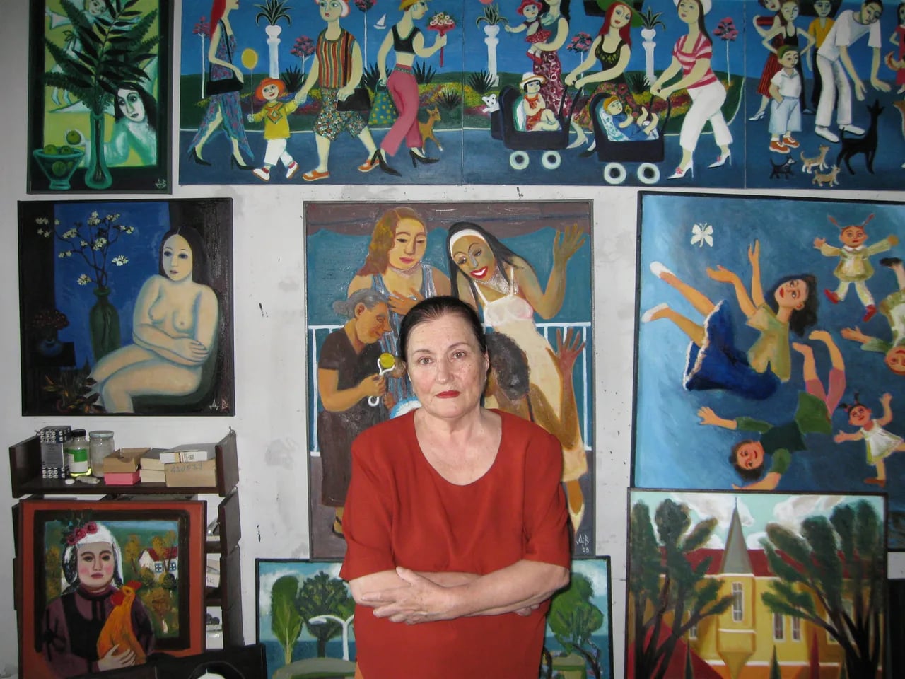 Porträt von Darija Wassiljanska (1928–2017) – Gedenkseite