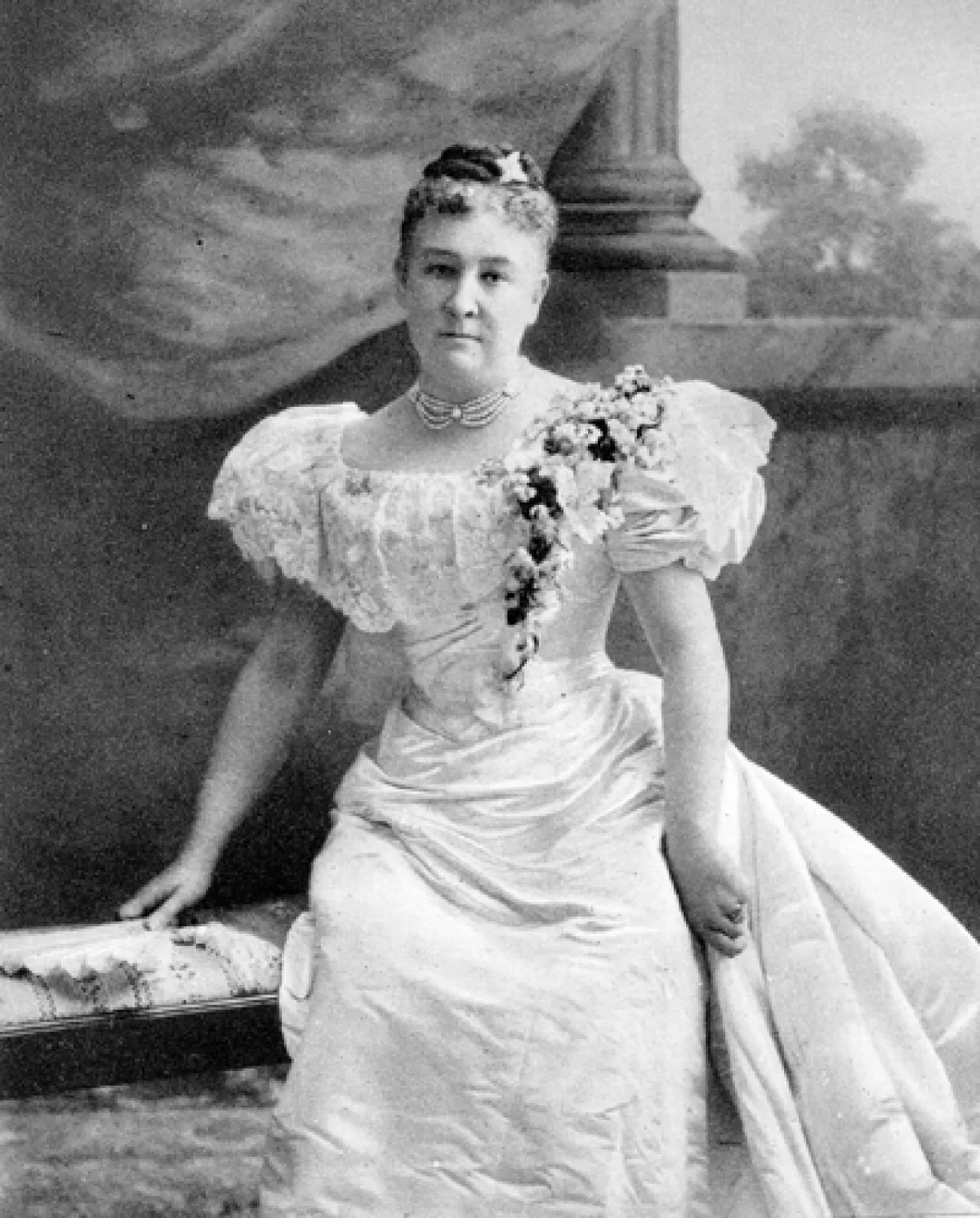 Porträt von Jennie Tuttle Hobart (1849–1941) – Gedenkseite