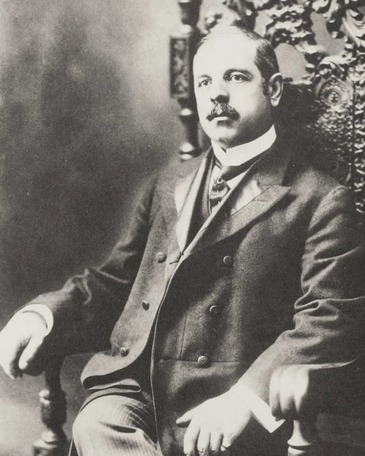 Porträt von Frank W. Higgins (1856–1907) – Gedenkseite