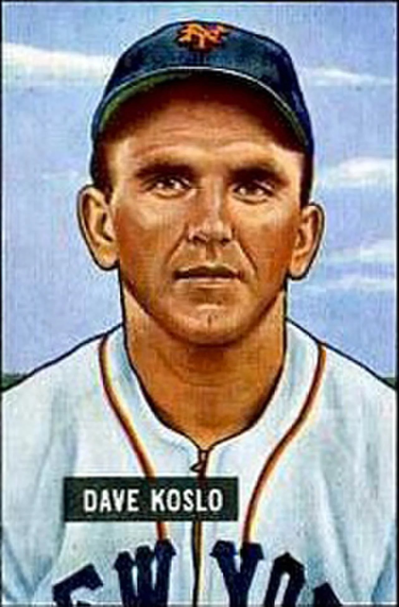 Portrait of Dave Koslo (1920–1975) – memorial page