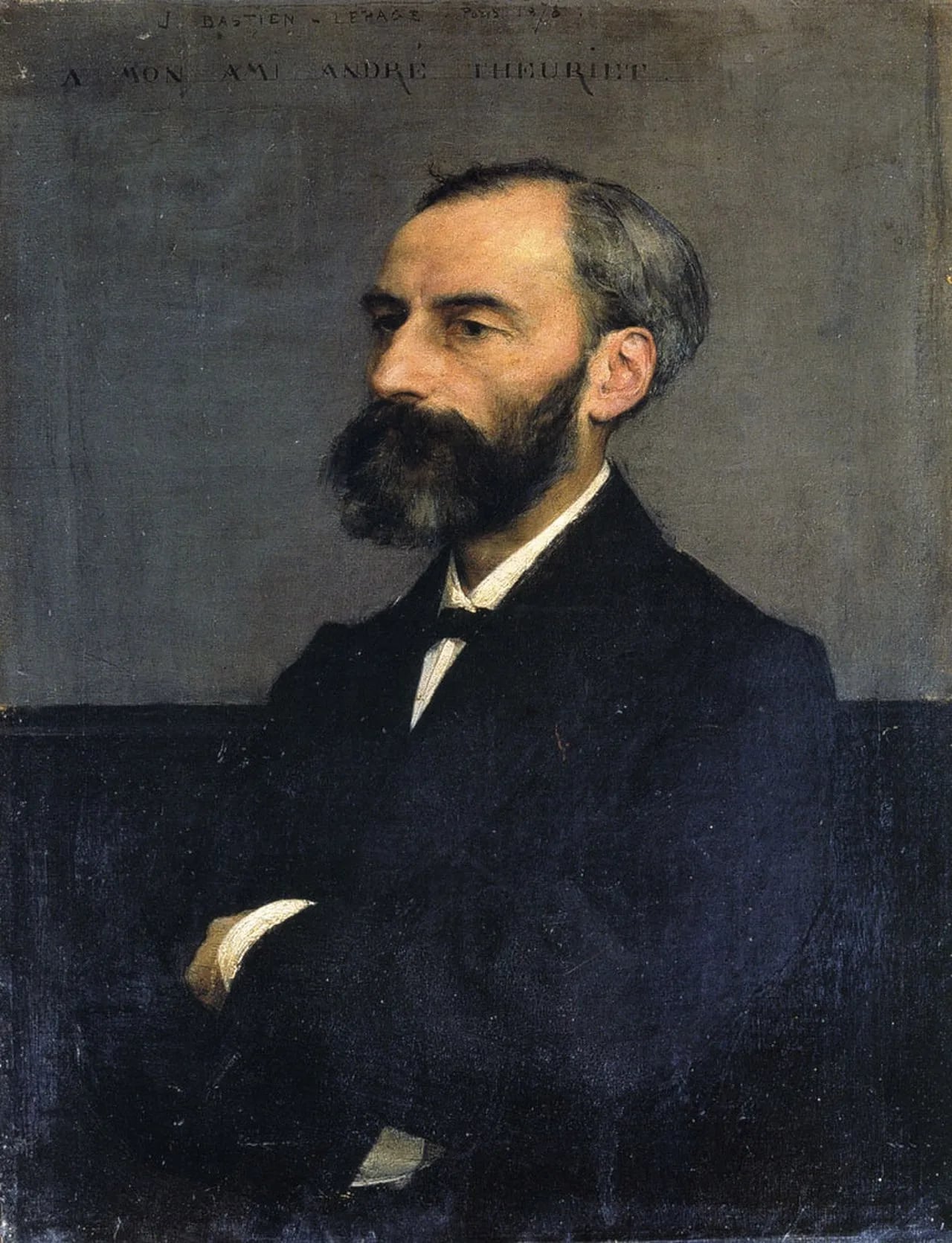 Porträt von André Theuriet (1833–1907) – Gedenkseite